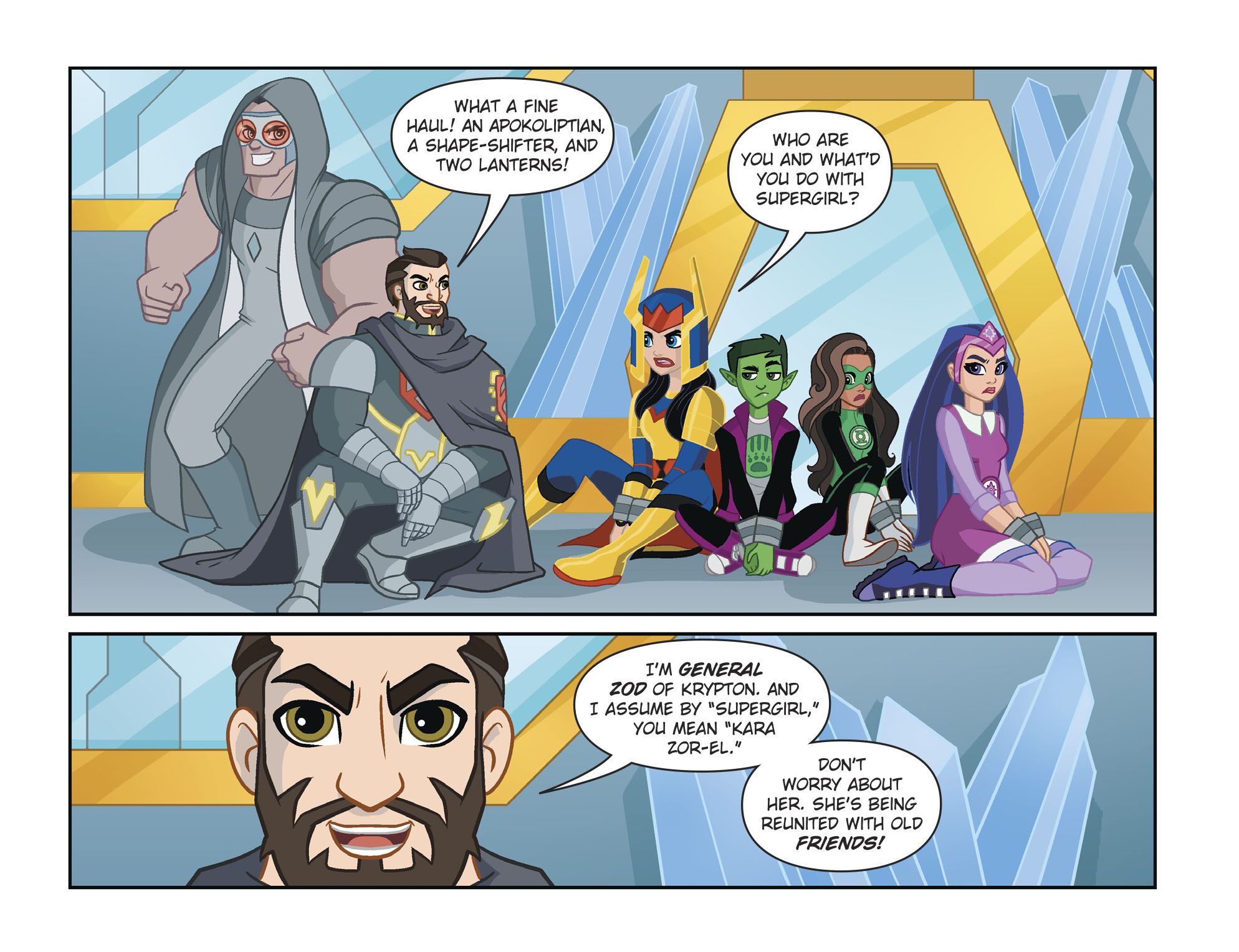 Read online DC Super Hero Girls: Spaced Out comic -  Issue #5 - 12