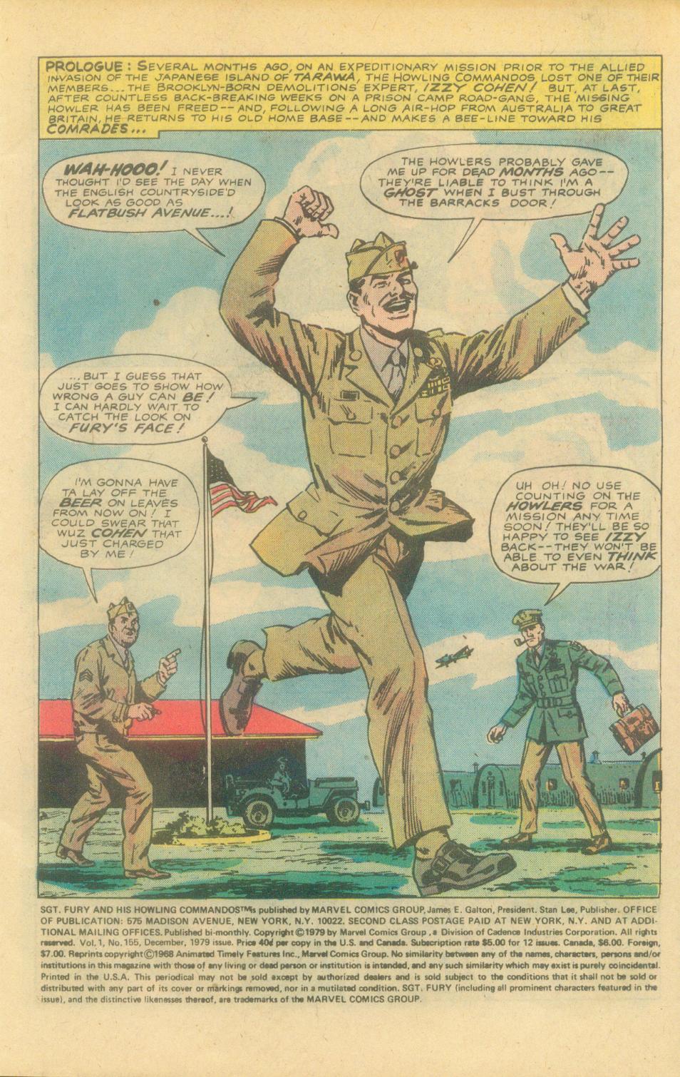 Read online Sgt. Fury comic -  Issue #155 - 3
