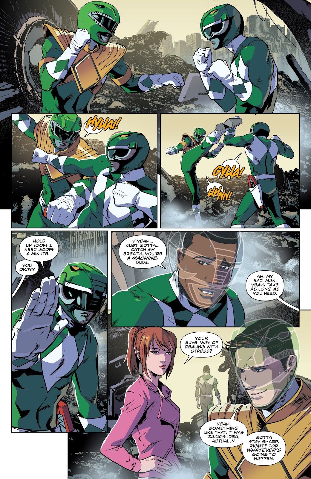 Mighty Morphin Power Rangers issue 13 - Page 14