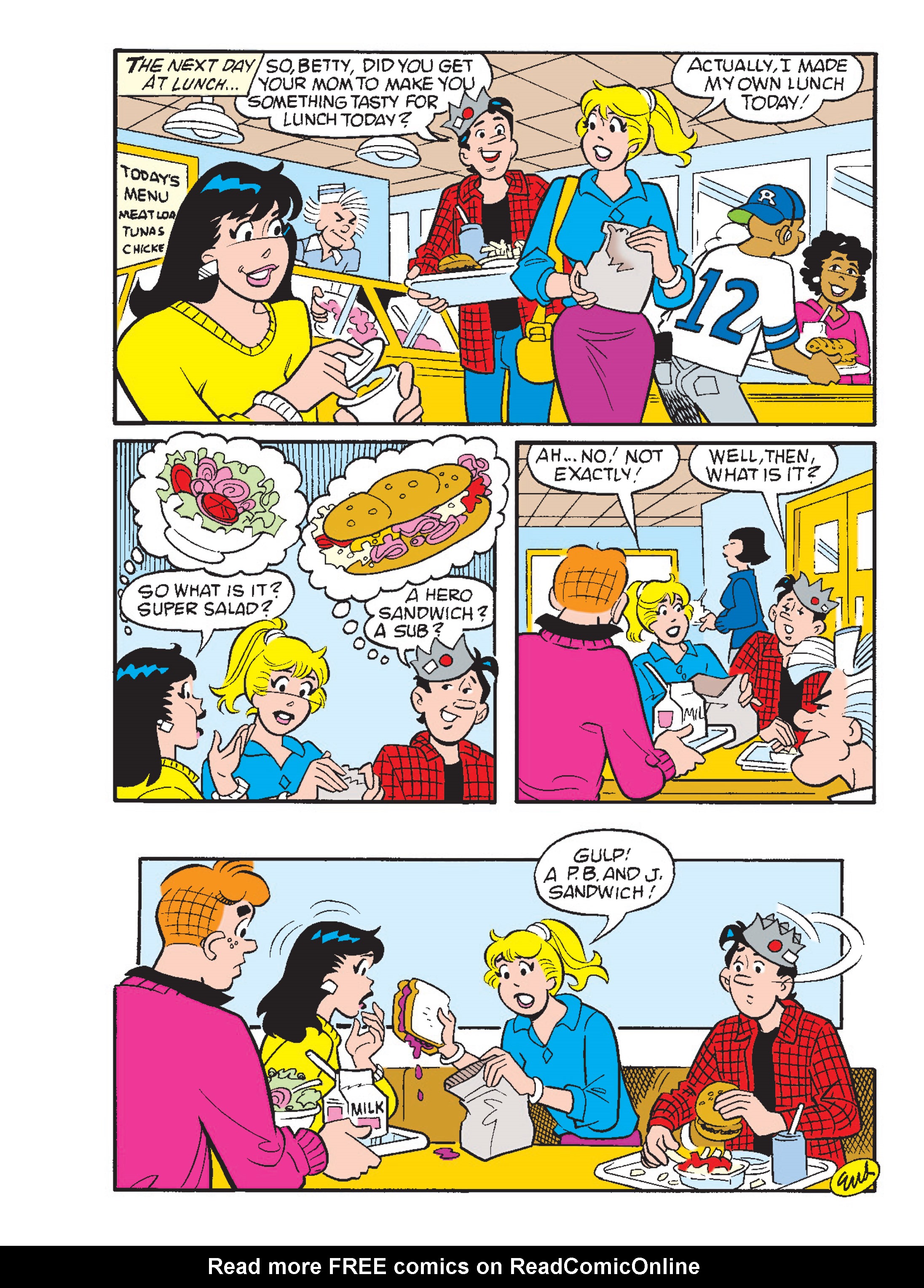 Read online Betty & Veronica Friends Double Digest comic -  Issue #276 - 134