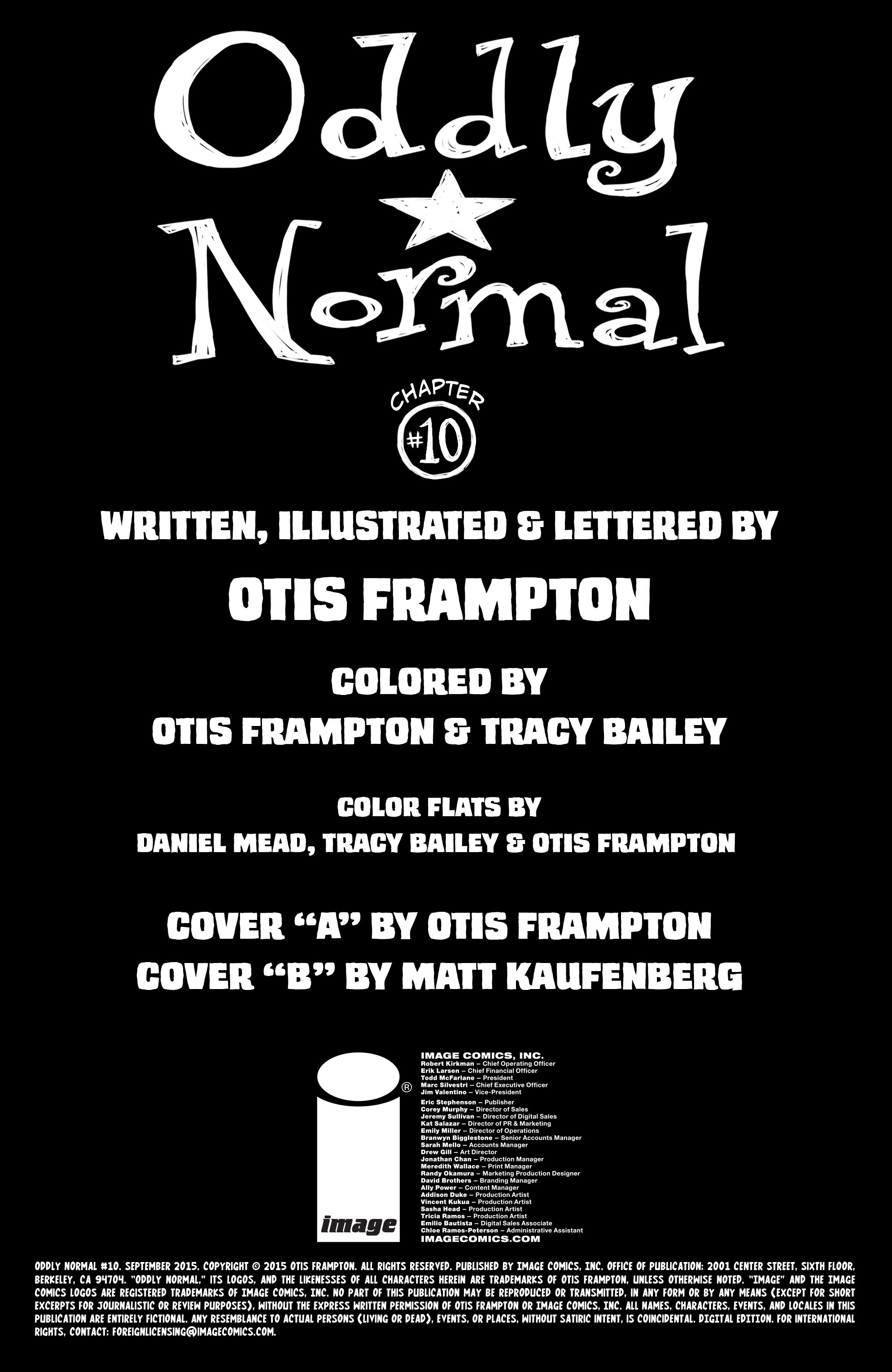 Read online Oddly Normal (2014) comic -  Issue #10 - 2