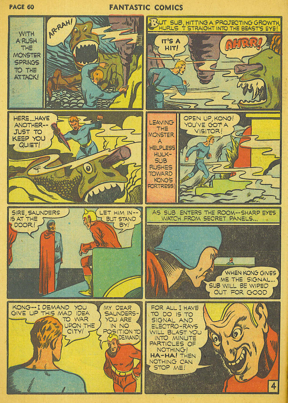 Read online Fantastic Comics comic -  Issue #15 - 56