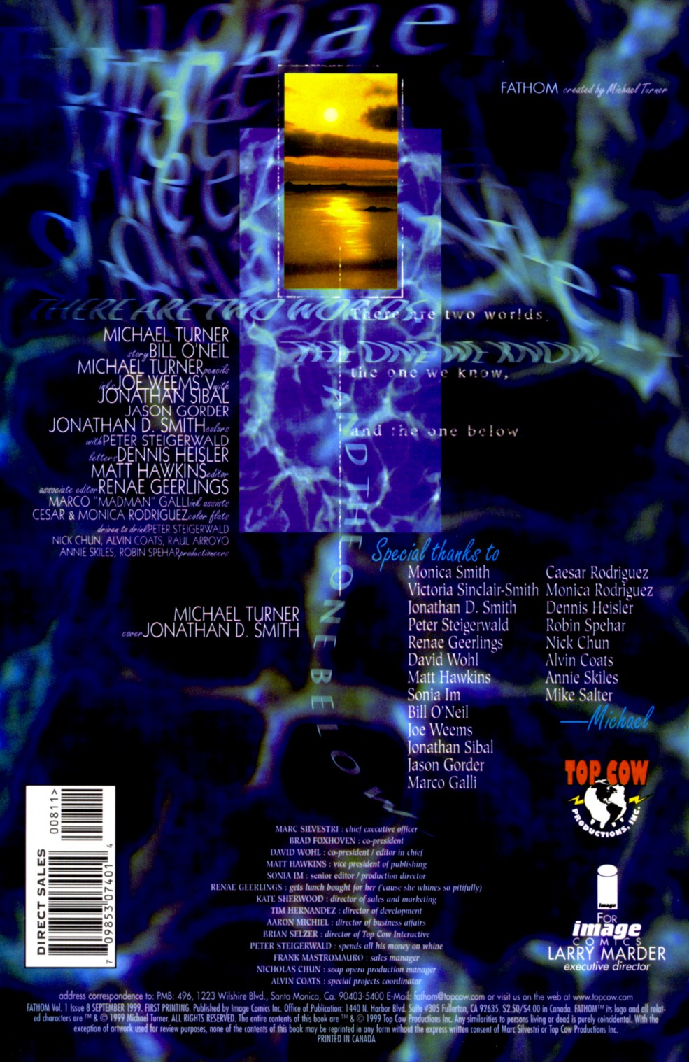 Read online Fathom (1998) comic -  Issue #8 - 2
