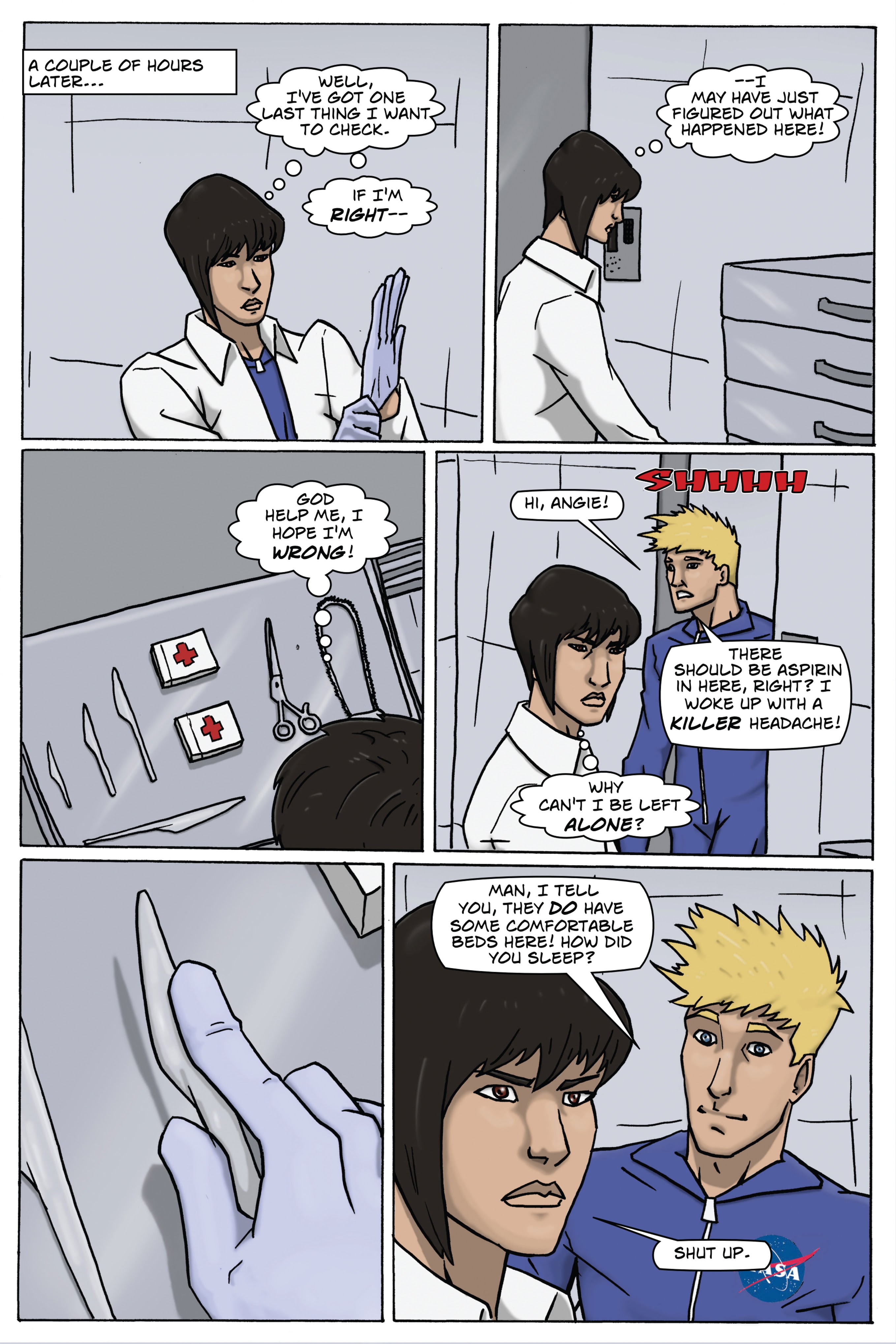 Read online Mars One comic -  Issue #2 - 22