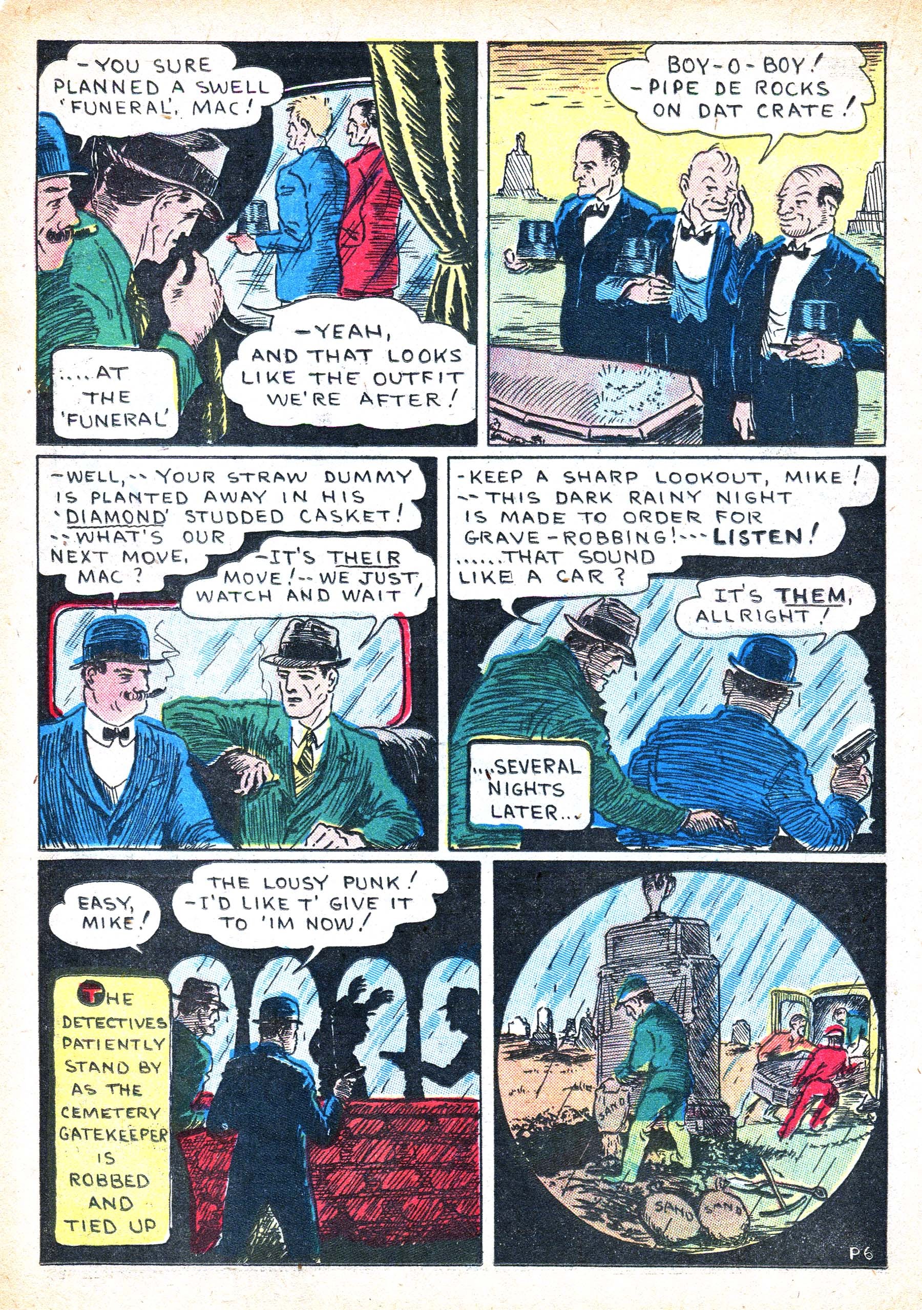 Read online Masked Marvel comic -  Issue #1 - 38