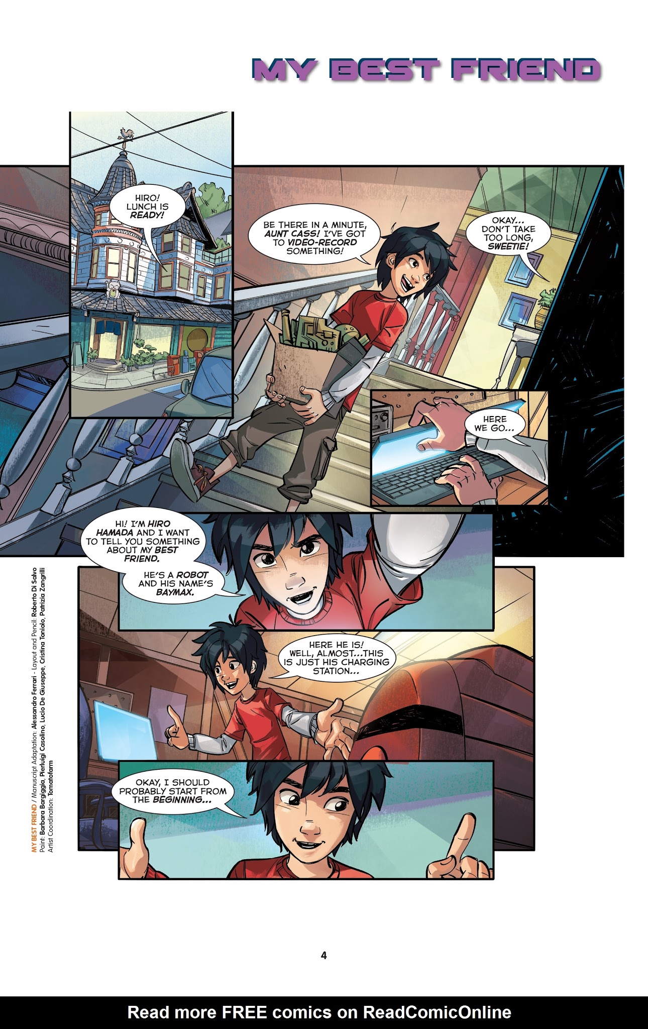 Read online Disney Big Hero 6: Heroes of San Fransokyo comic -  Issue # Full - 4