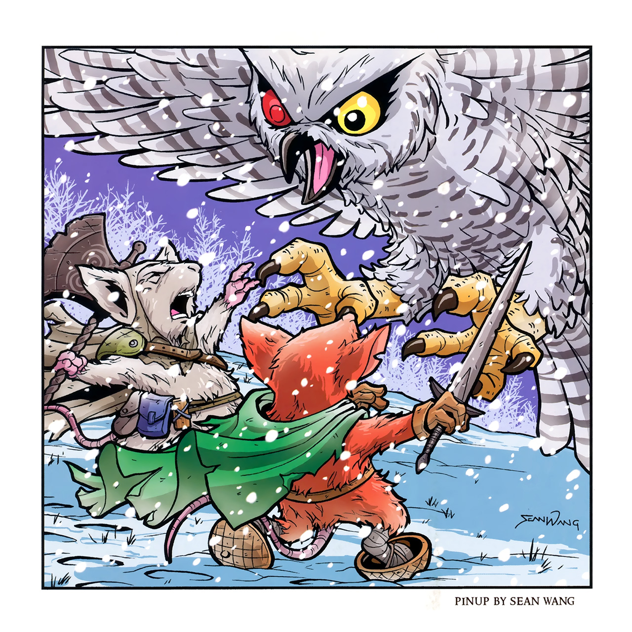 Read online Mouse Guard: Winter 1152 comic -  Issue #5 - 26