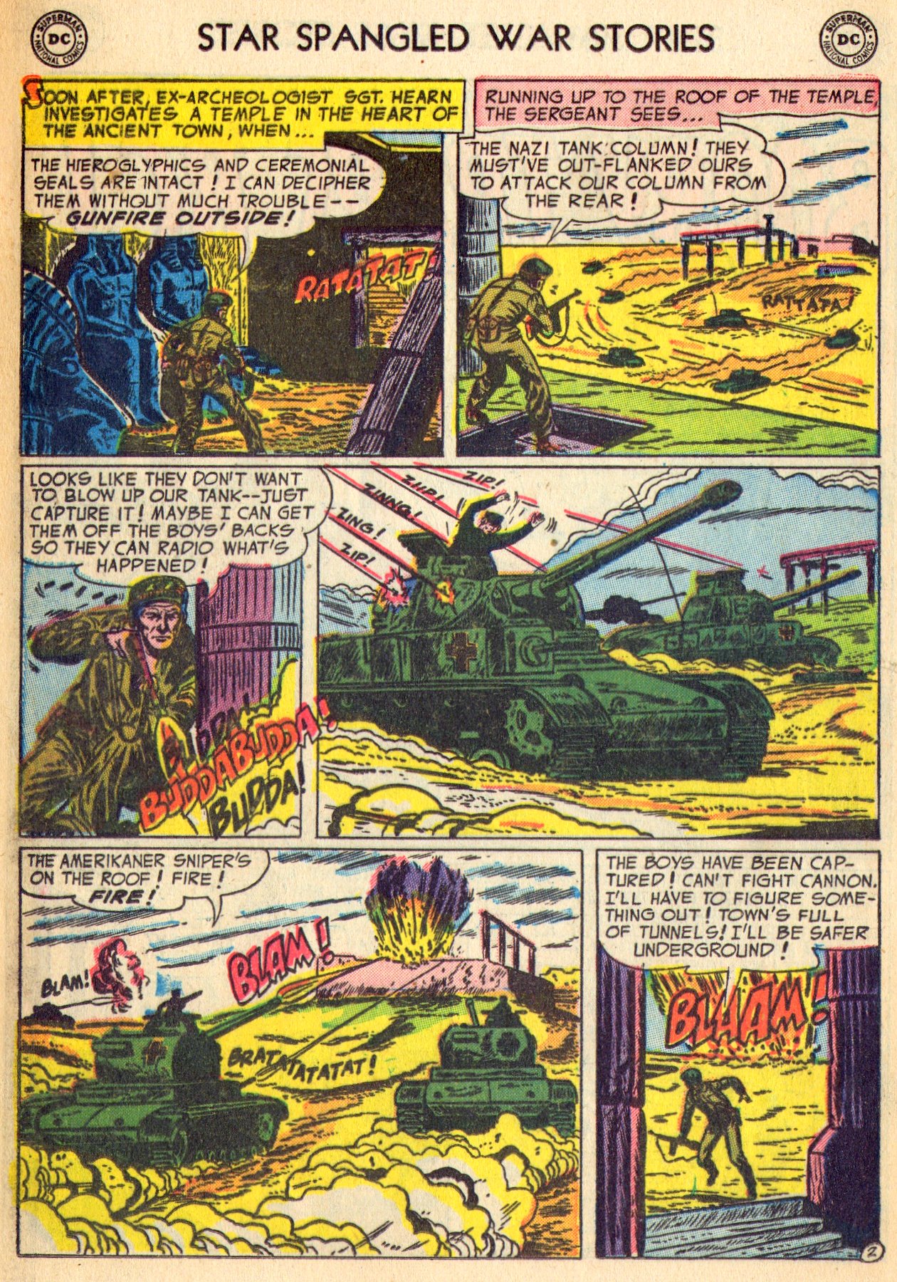 Read online Star Spangled War Stories (1952) comic -  Issue #24 - 20