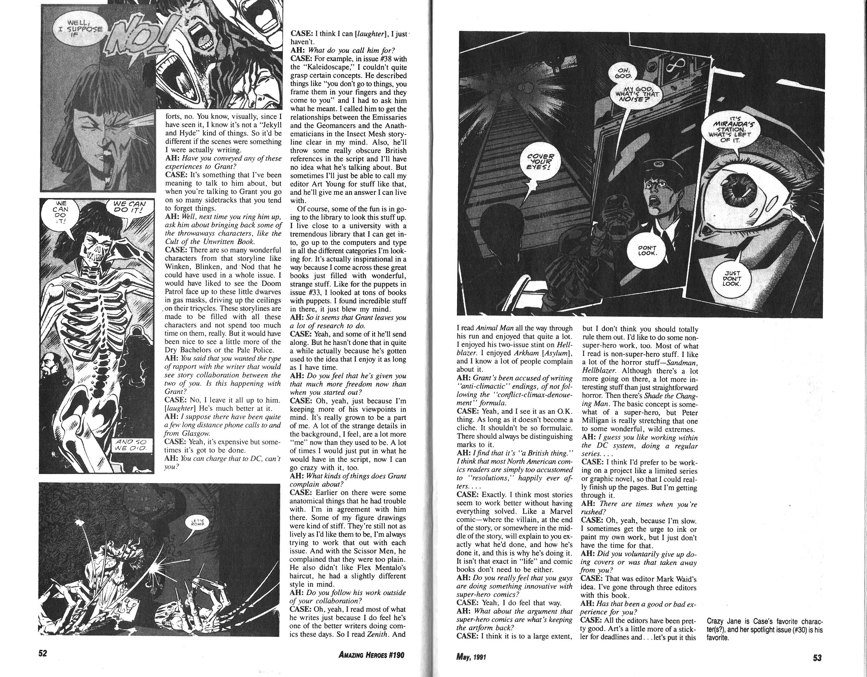Read online Amazing Heroes comic -  Issue #190 - 27