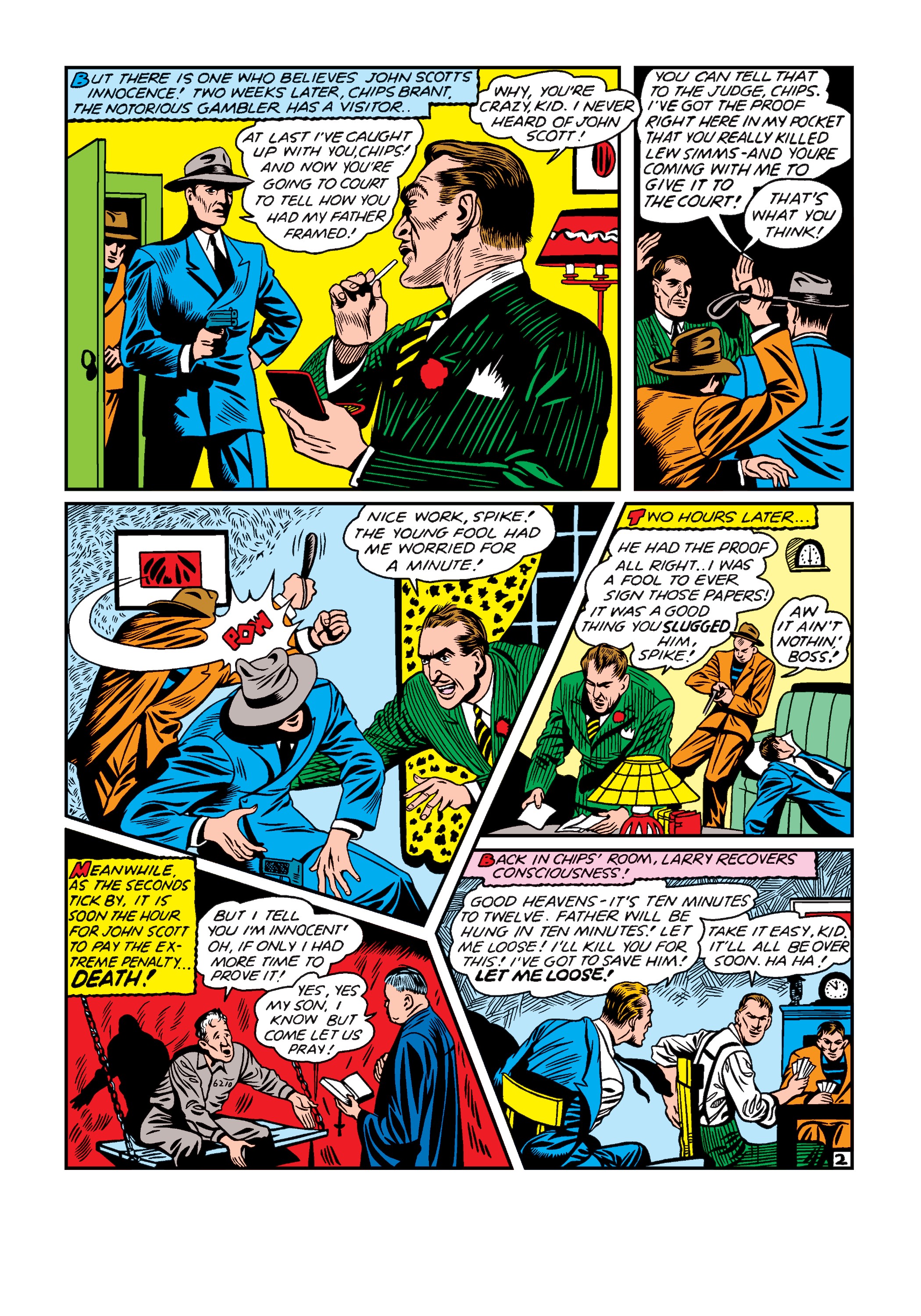 Read online Marvel Masterworks: Golden Age Captain America comic -  Issue # TPB 2 (Part 2) - 1