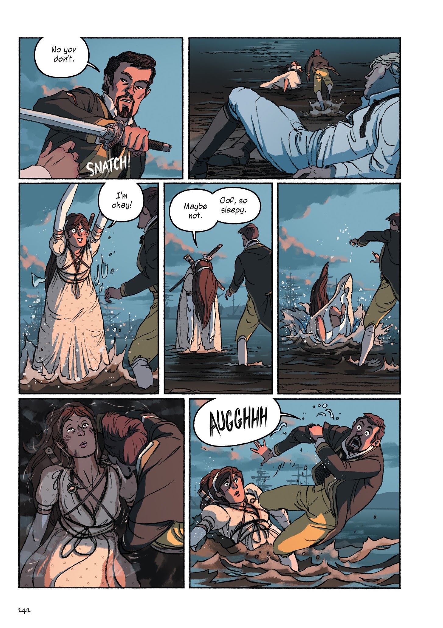 Read online Delilah Dirk and the King's Shilling comic -  Issue # TPB (Part 3) - 41