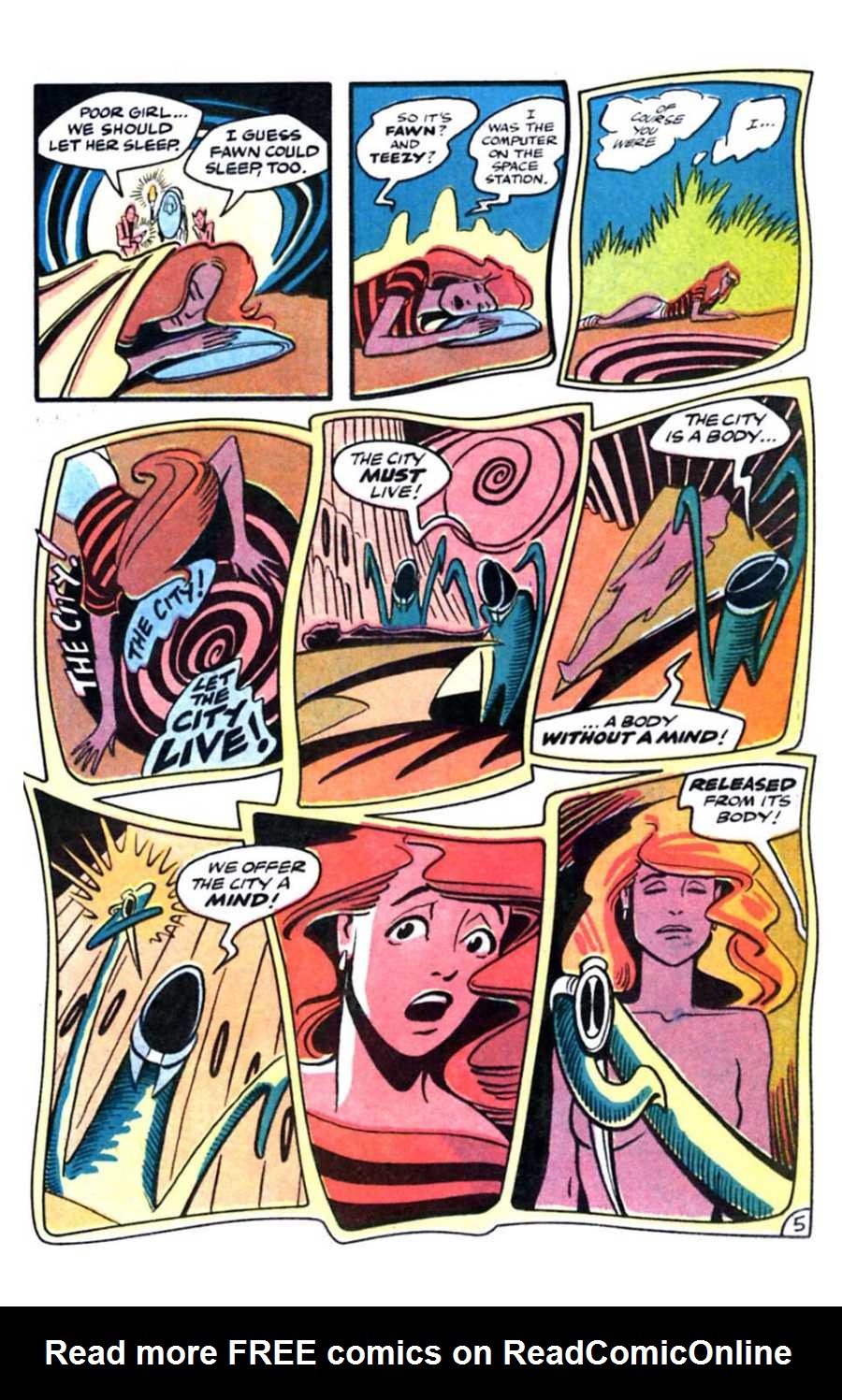 Read online Mars comic -  Issue #3 - 7