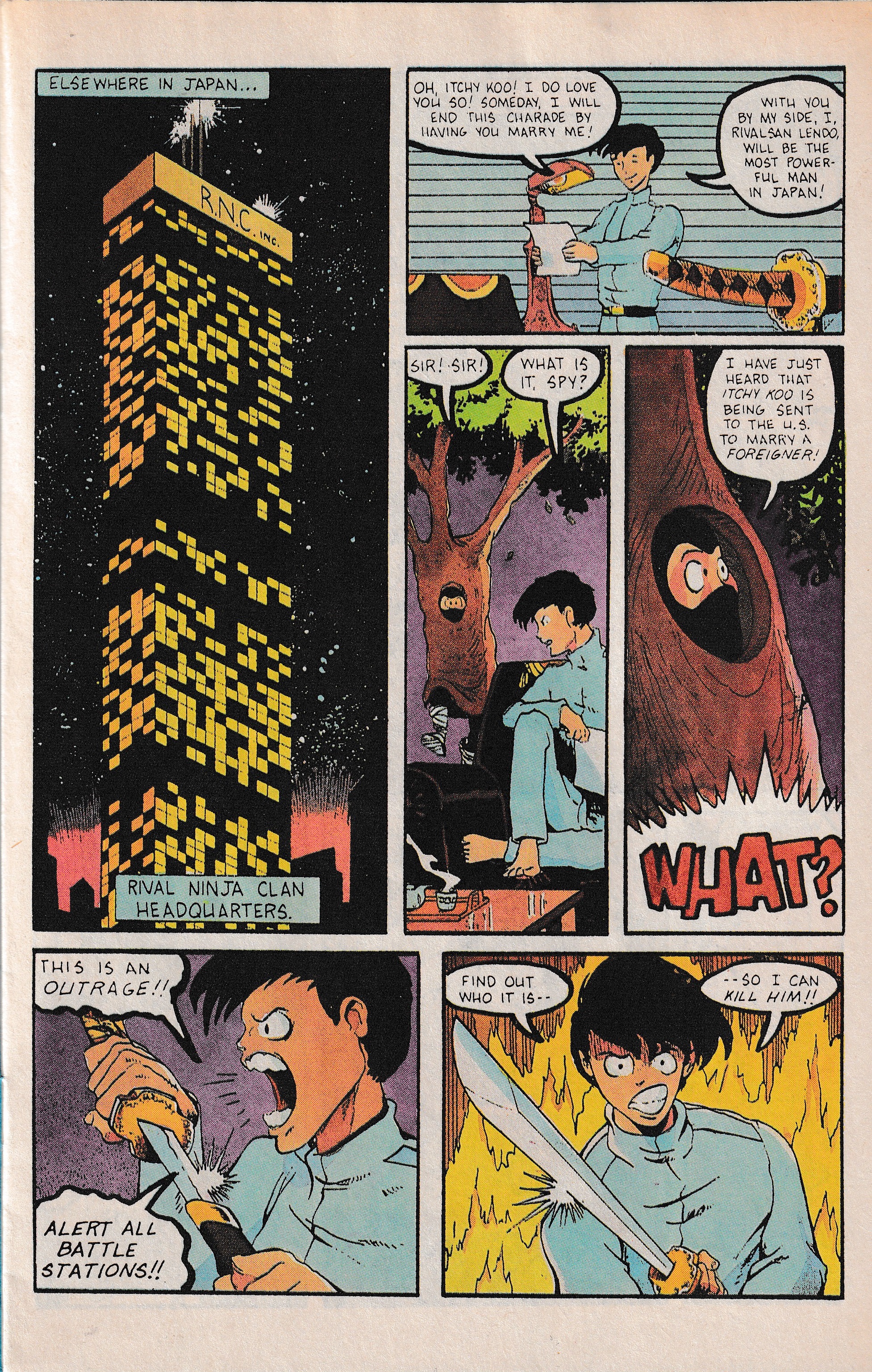 Read online Ninja High School In Color comic -  Issue #1 - 13