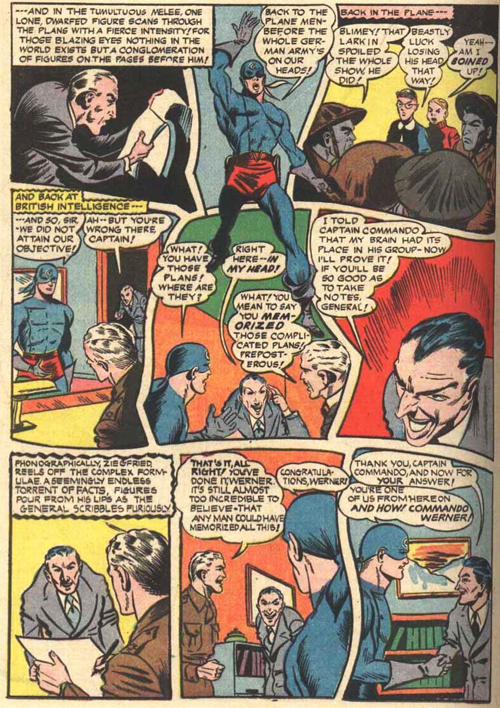 Read online Pep Comics comic -  Issue #37 - 38