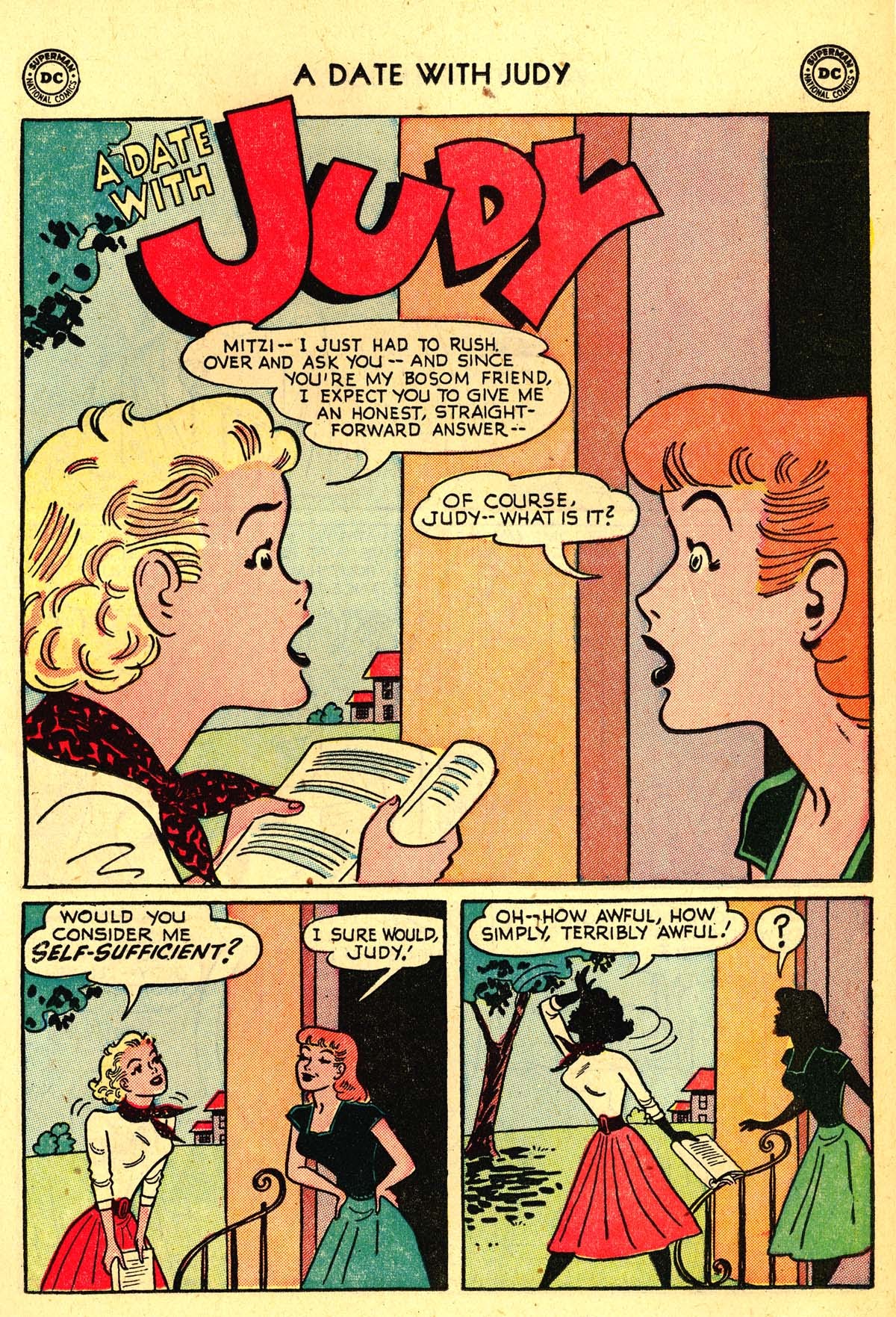 Read online A Date with Judy comic -  Issue #34 - 25