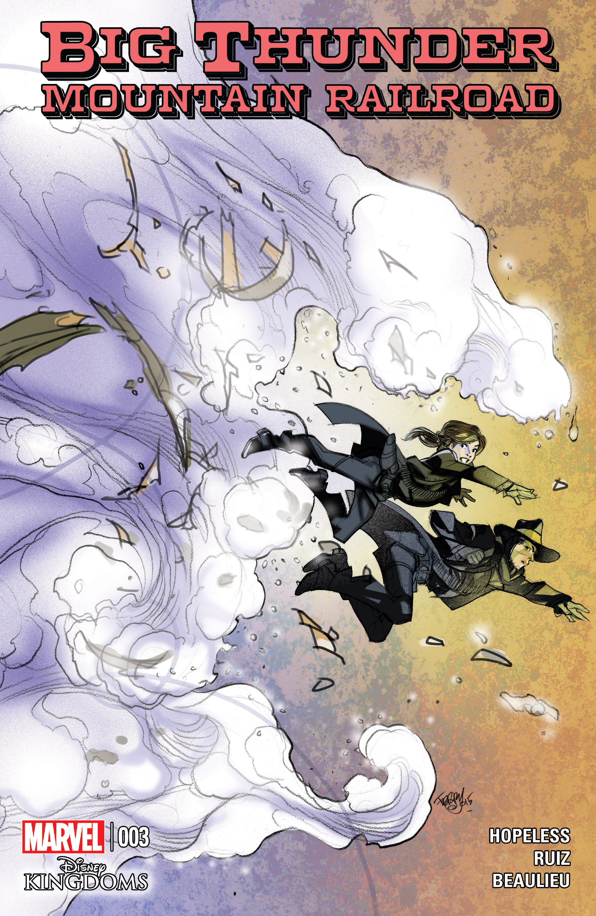 Read online Big Thunder Mountain Railroad comic -  Issue #3 - 1