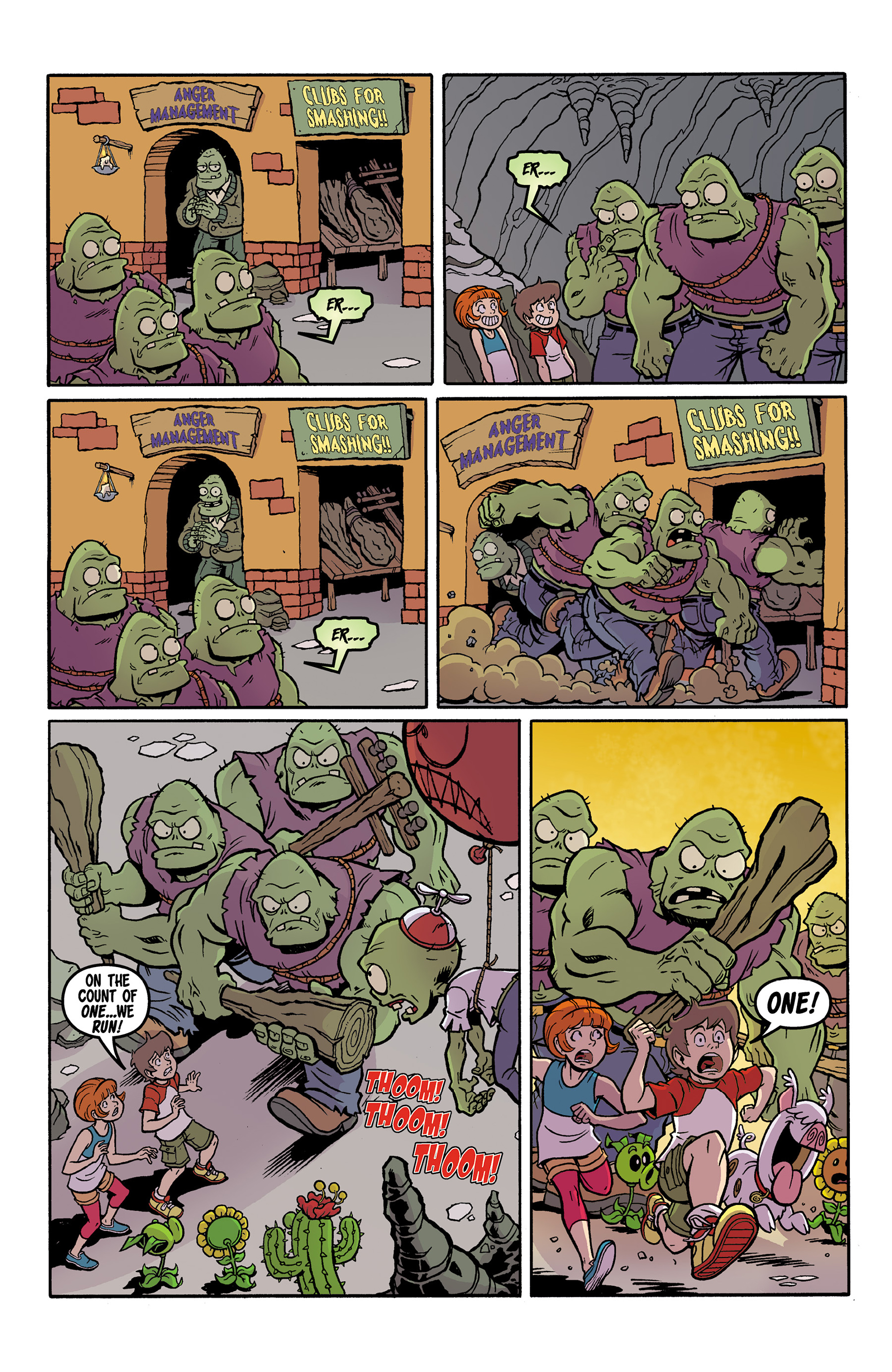 Read online Plants vs. Zombies: Boom Boom Mushroom comic -  Issue #11 - 16