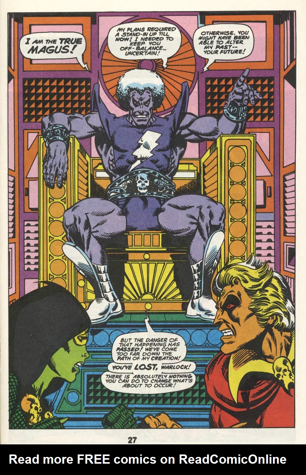 Read online Warlock (1982) comic -  Issue #2 - 28