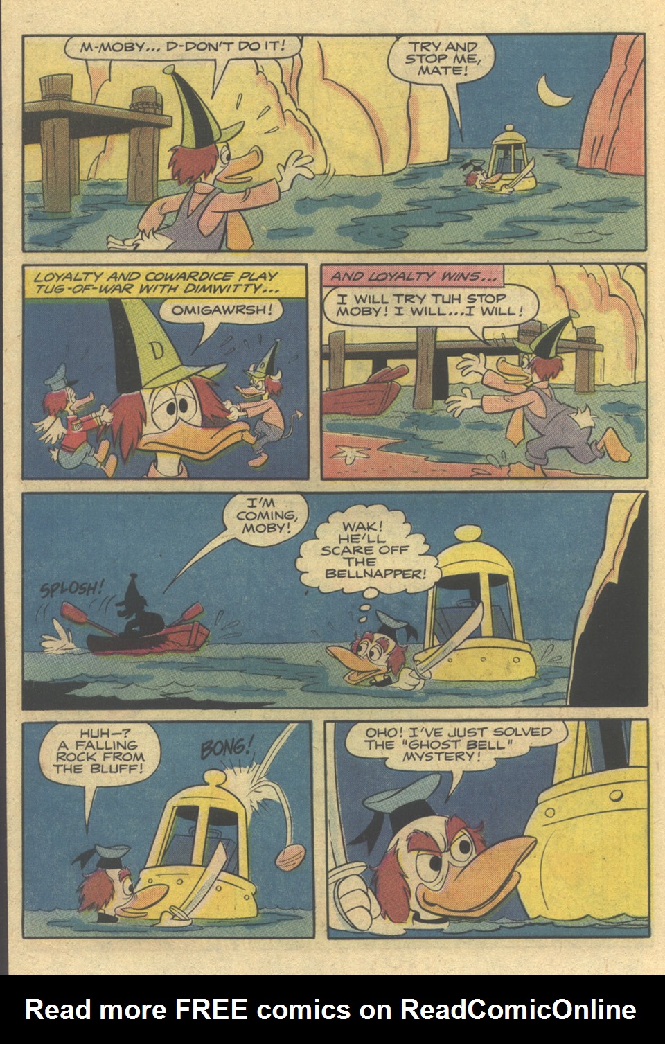 Read online Moby Duck comic -  Issue #29 - 10