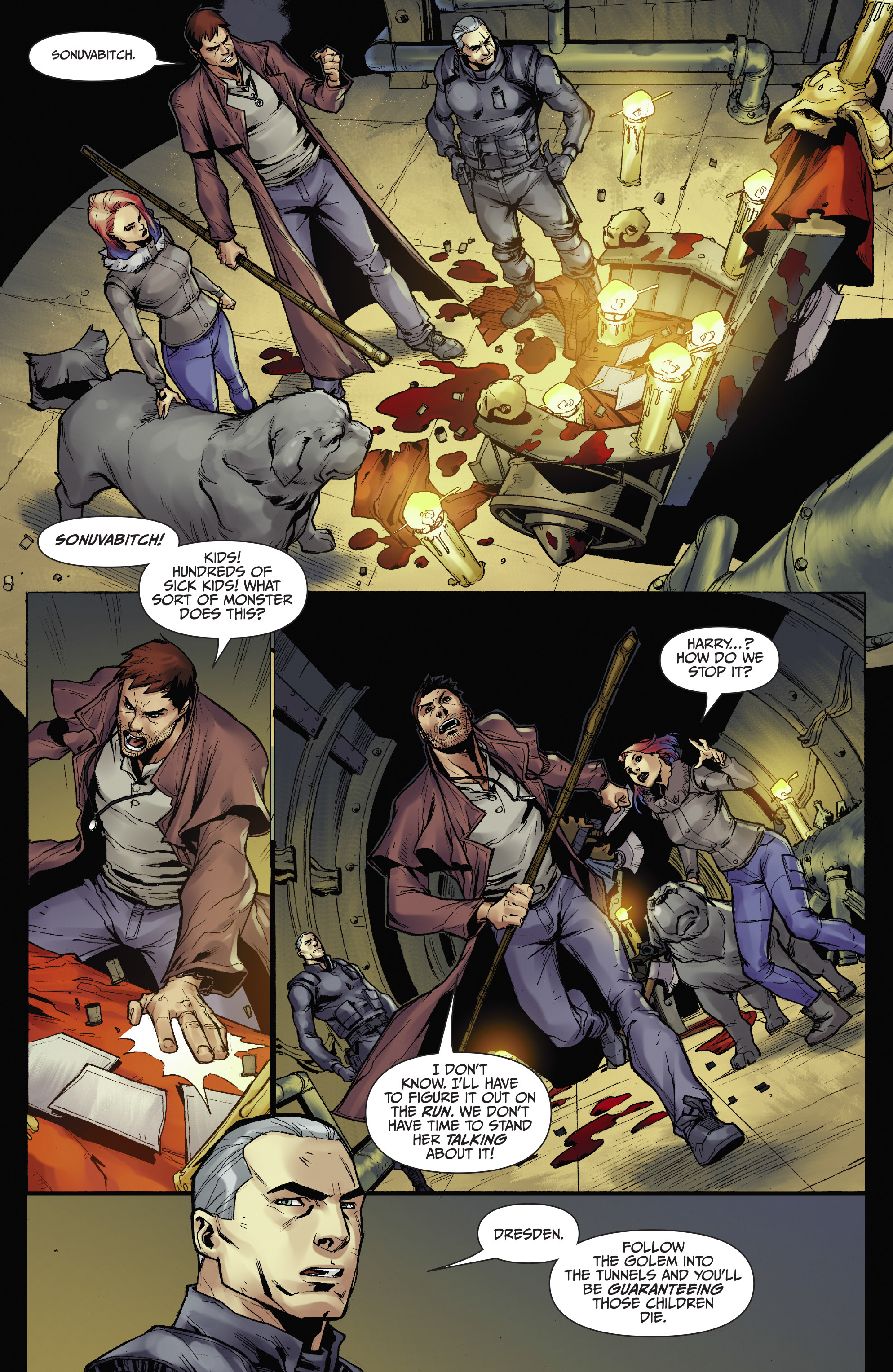 Read online Jim Butcher's The Dresden Files: Down Town comic -  Issue # _TPB - 115