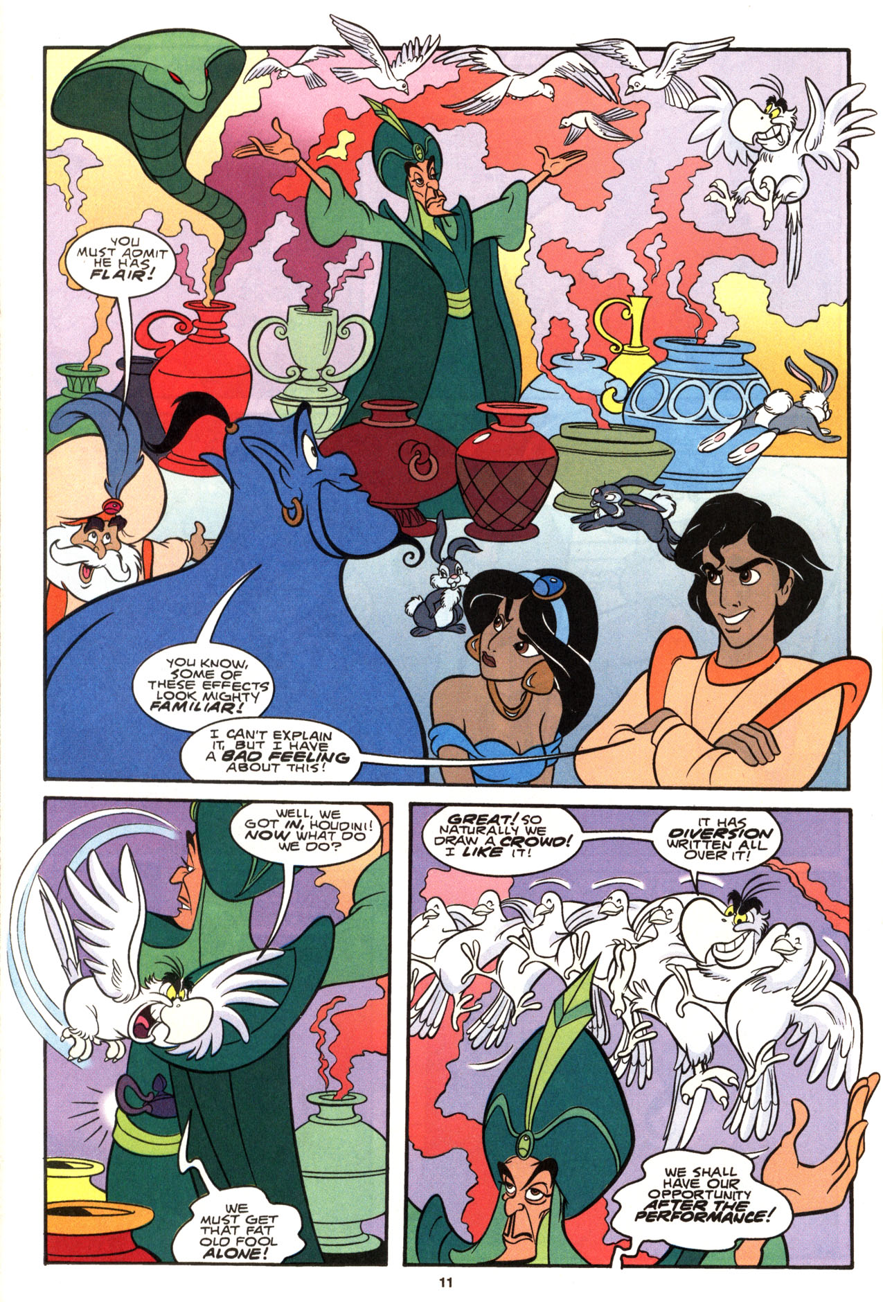 Read online The Return of Disney's Aladdin comic -  Issue #2 - 14