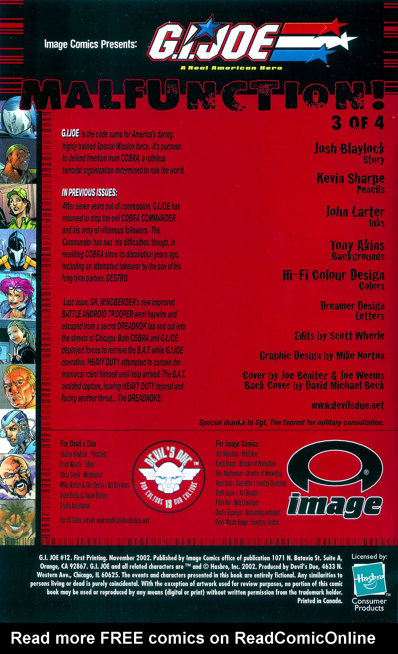 Read online G.I. Joe (2001) comic -  Issue #12 - 2