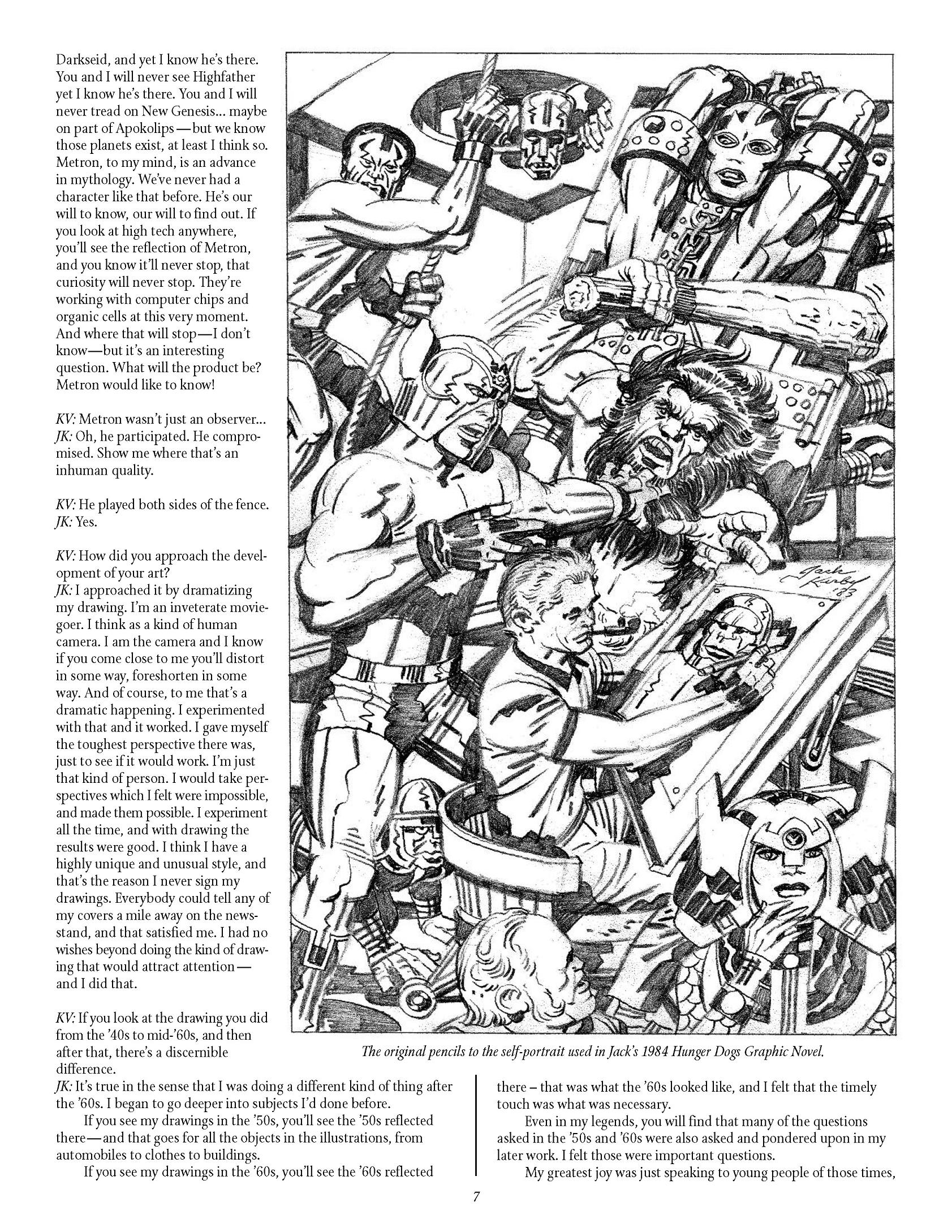 Read online The Jack Kirby Collector comic -  Issue #7 - 7