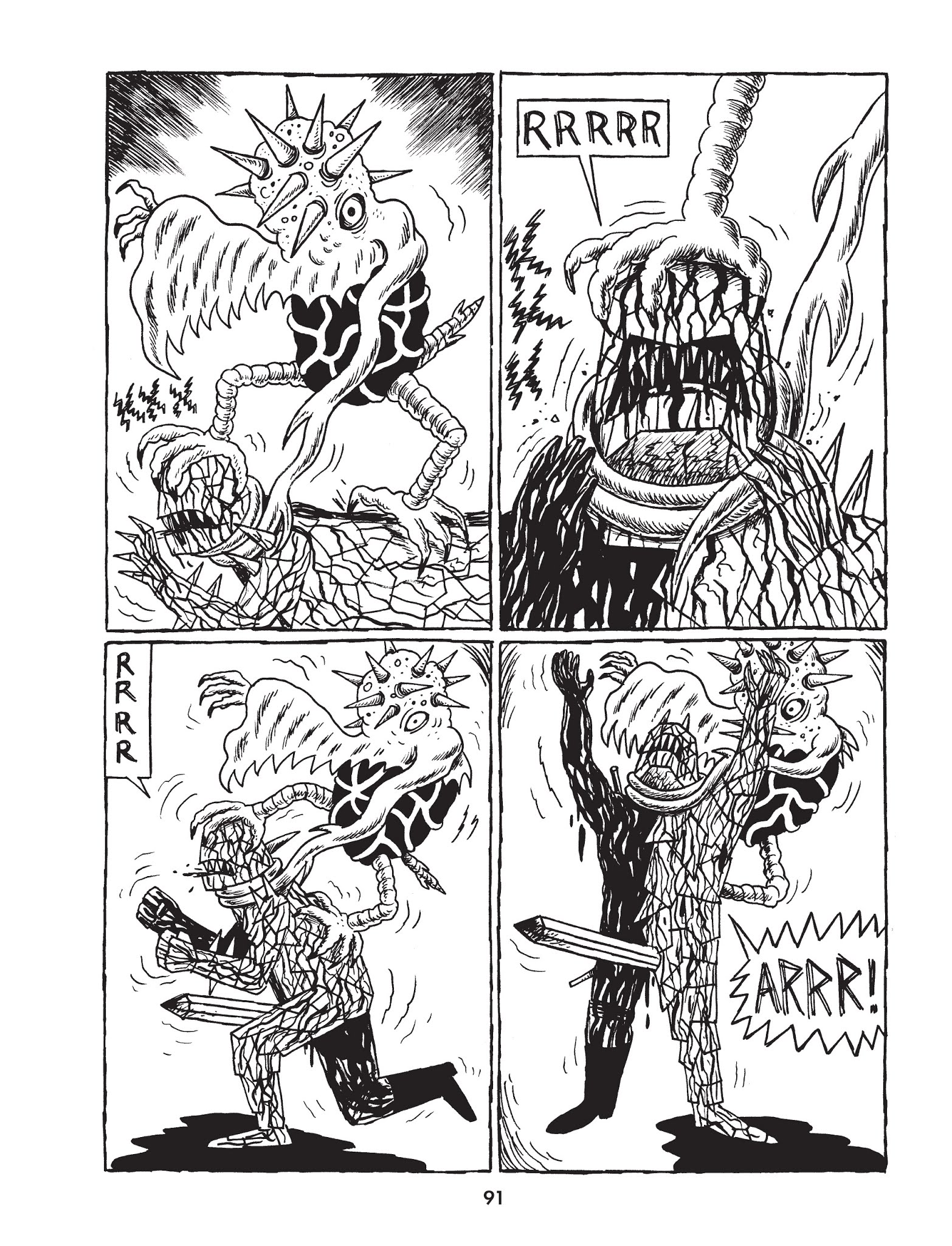 Read online Prison Pit comic -  Issue #6 - 92