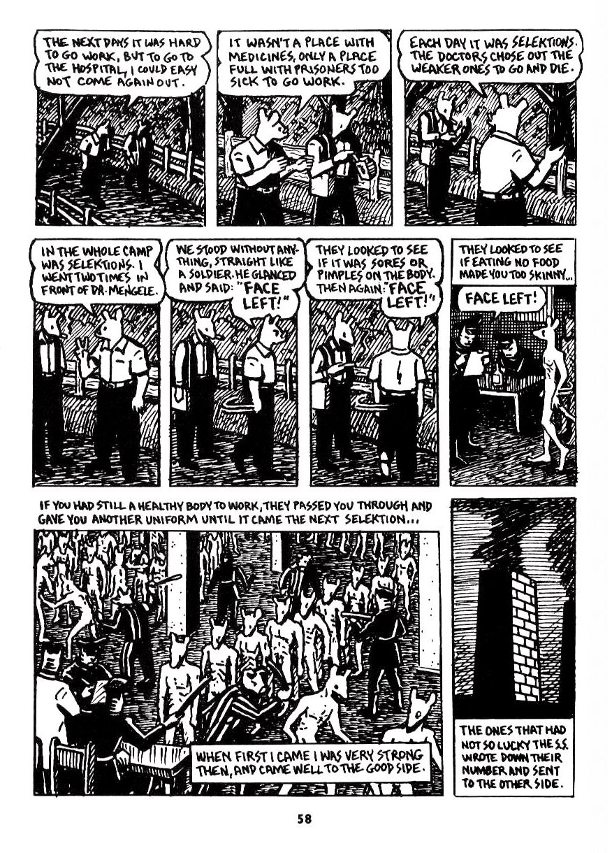 Read online Maus: A Survivor's Tale comic -  Issue # TPB 2 - 54