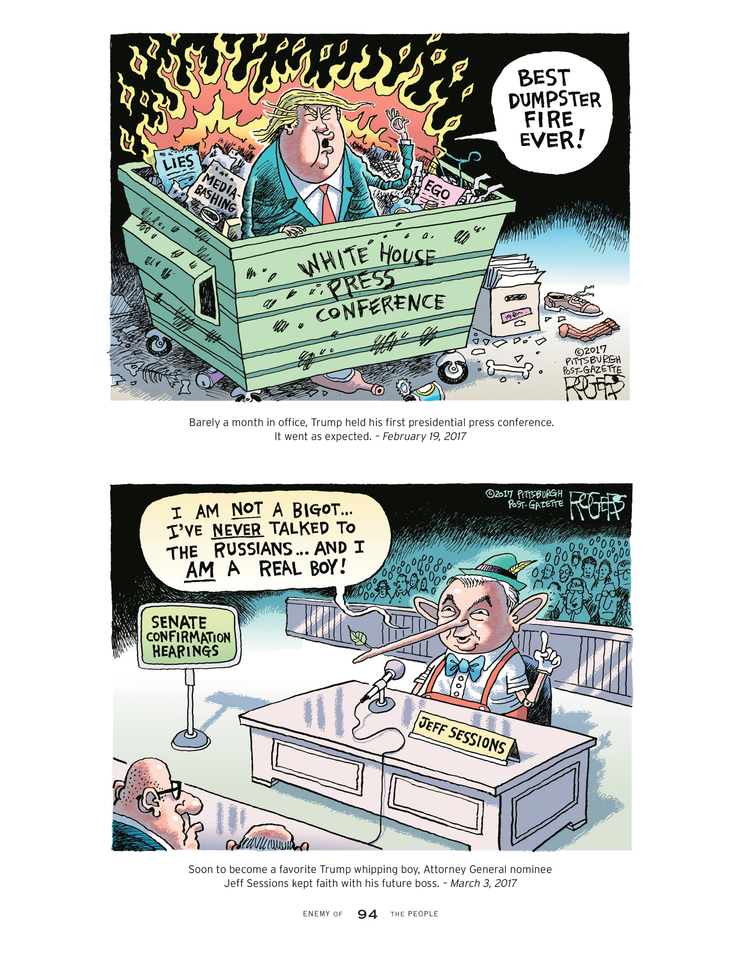 Read online Enemy of the People: A Cartoonist's Journey comic -  Issue # TPB (Part 1) - 99