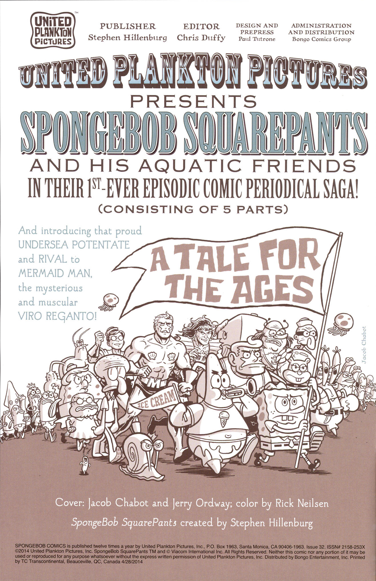Read online SpongeBob Comics comic -  Issue #32 - 2