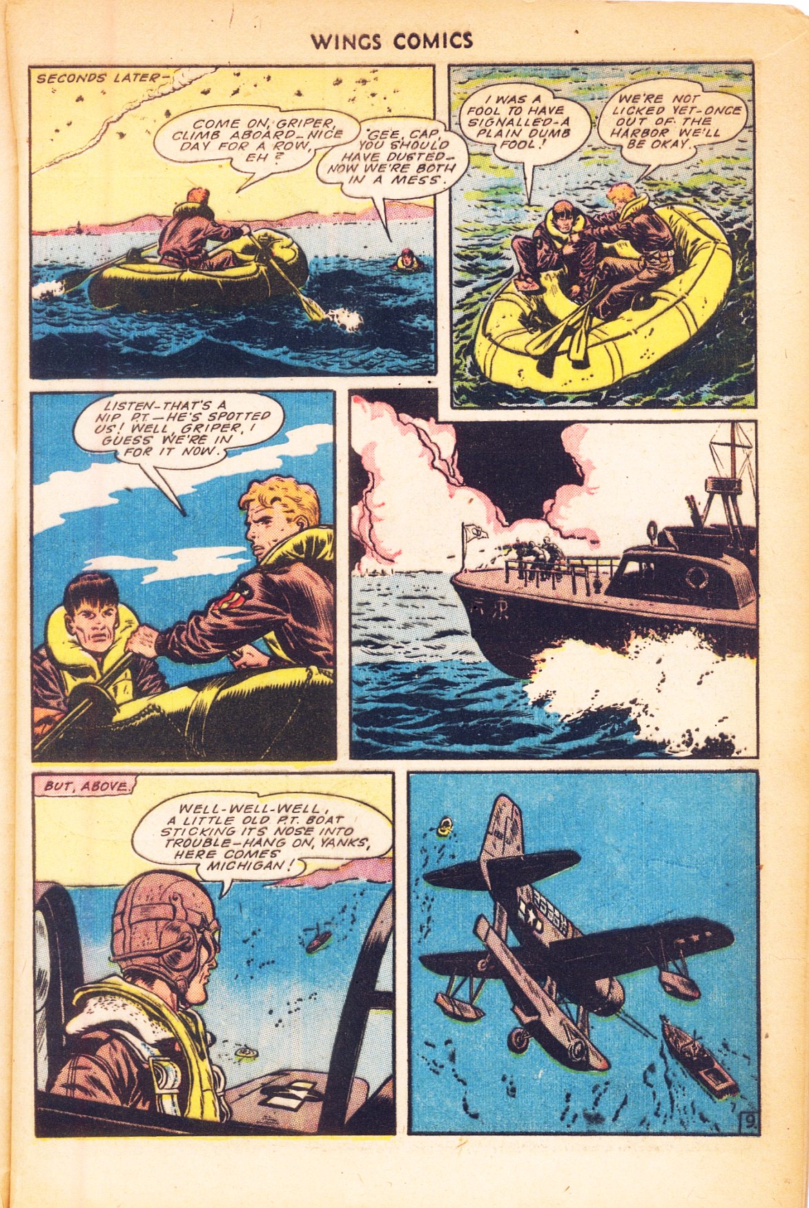 Read online Wings Comics comic -  Issue #55 - 11