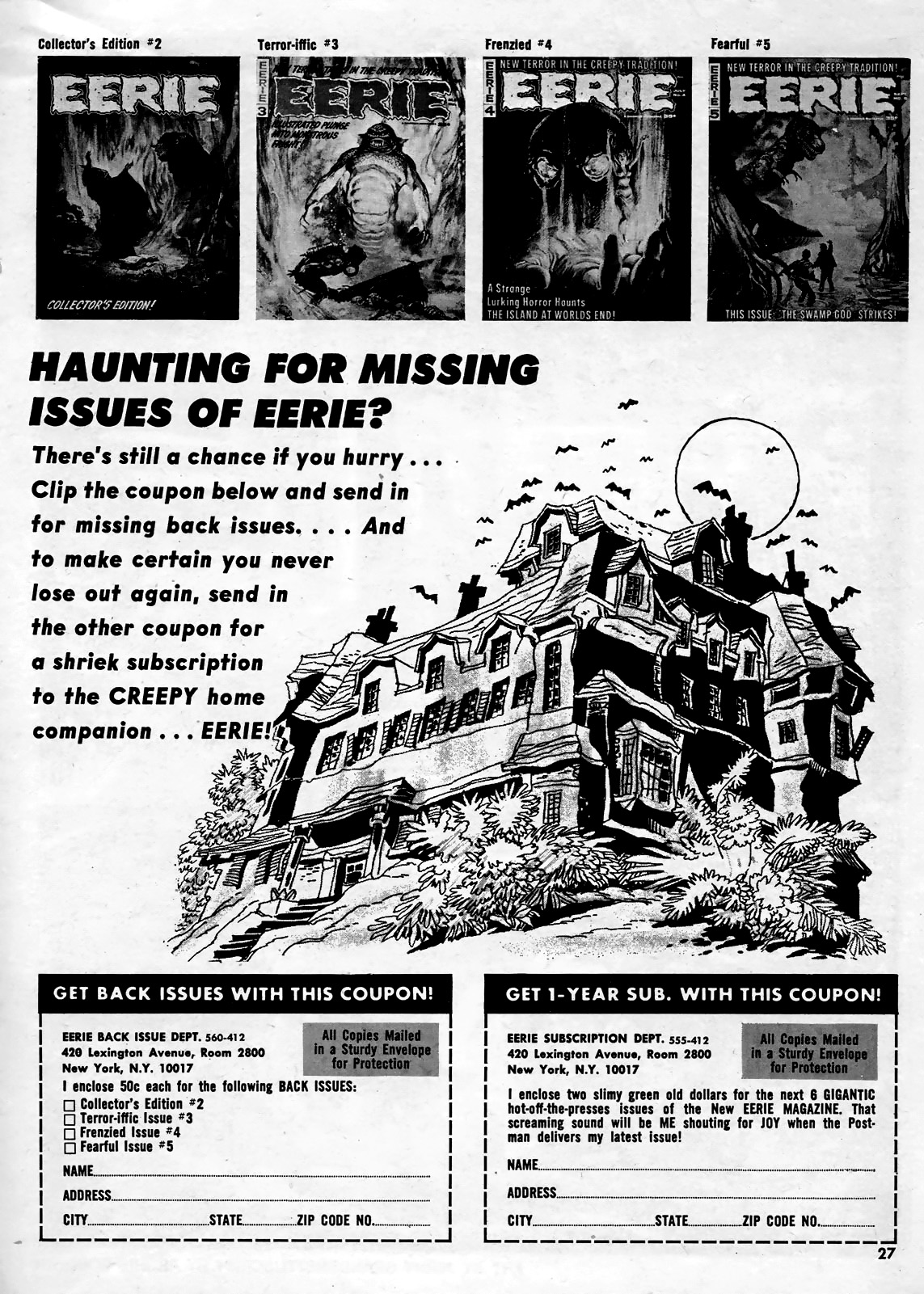 Read online Creepy (1964) comic -  Issue #12 - 27