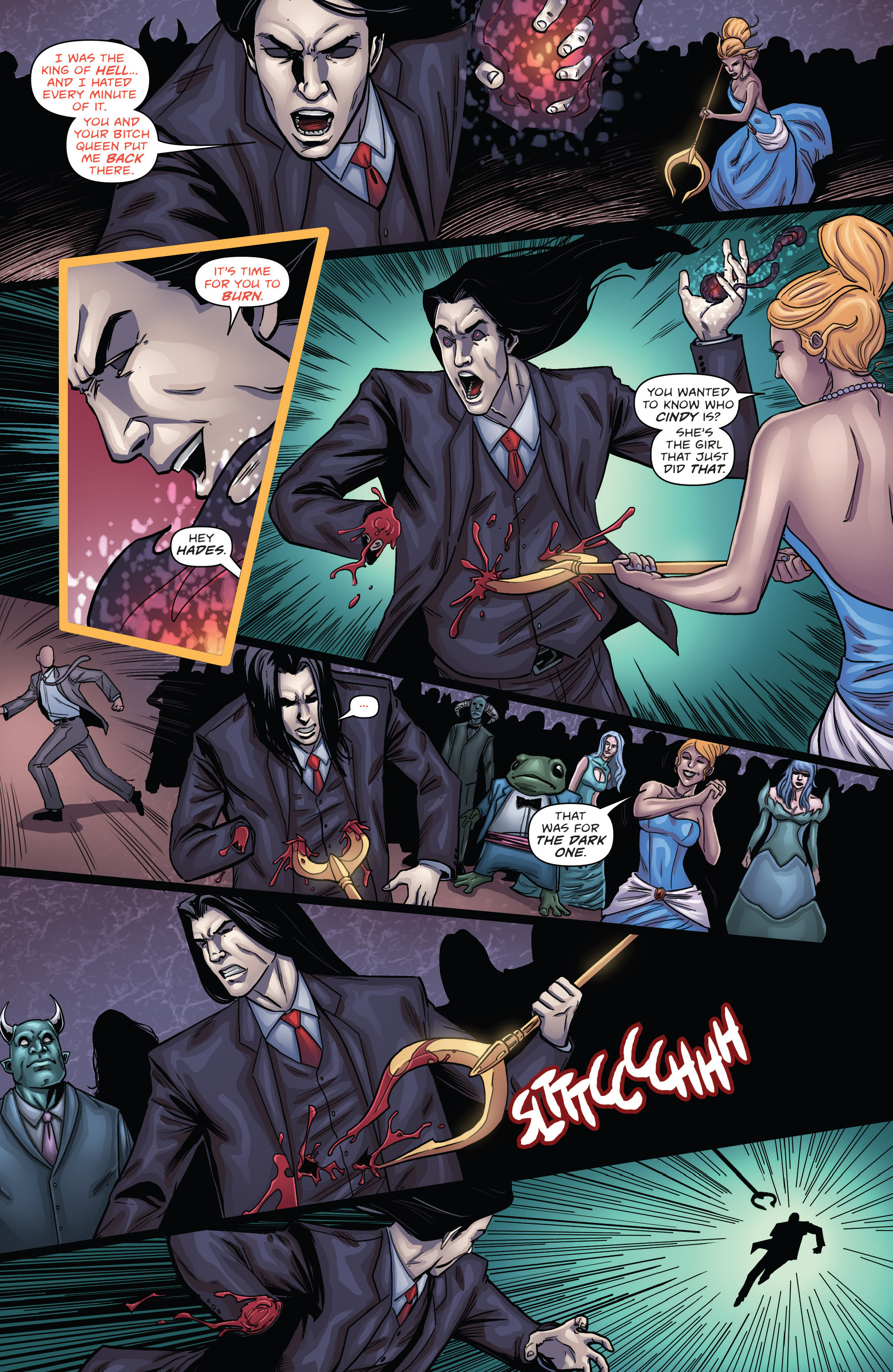 Read online Grimm Fairy Tales presents Cinderella: Age of Darkness comic -  Issue #3 - 19