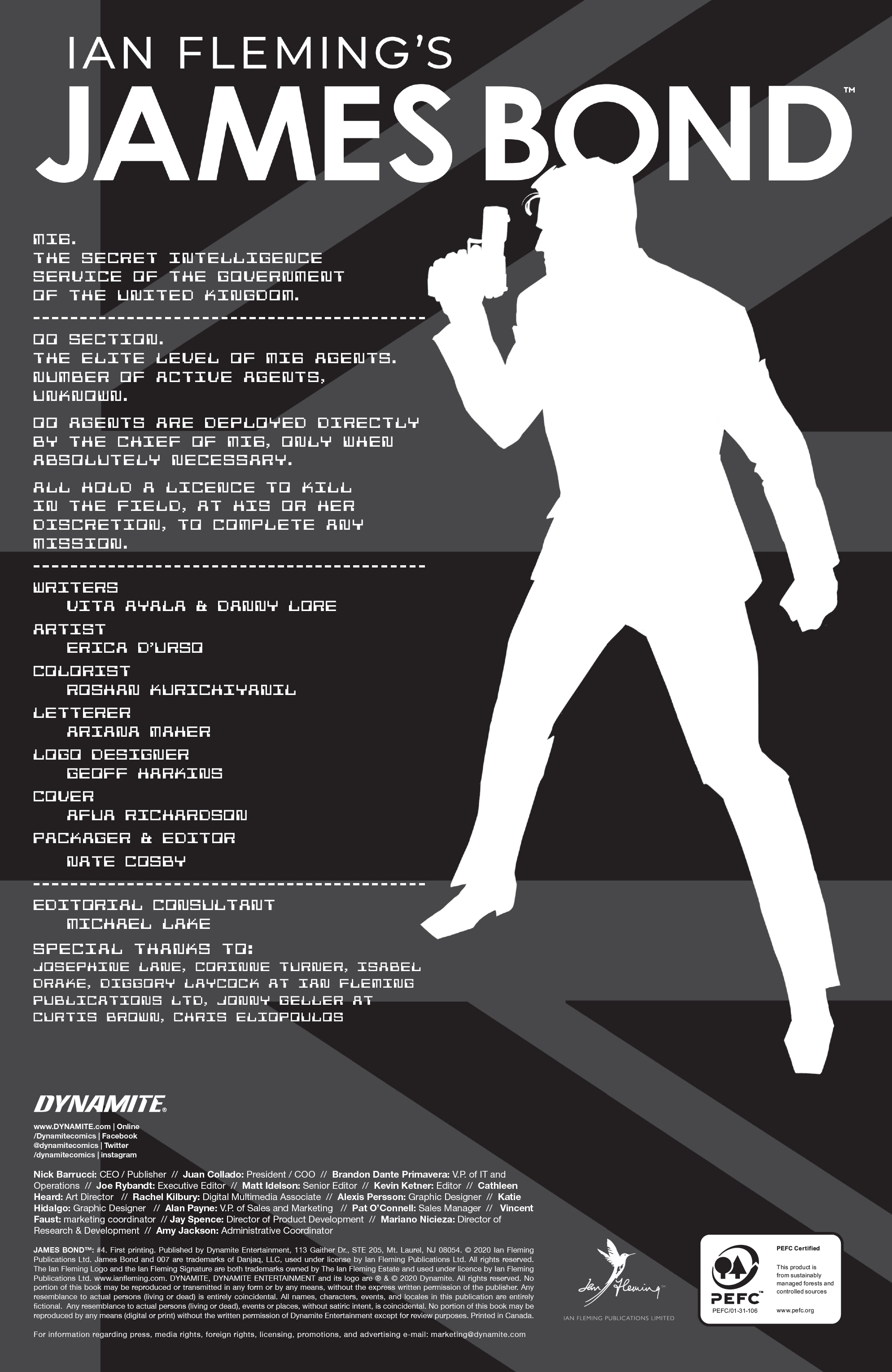 Read online James Bond (2019) comic -  Issue #4 - 2