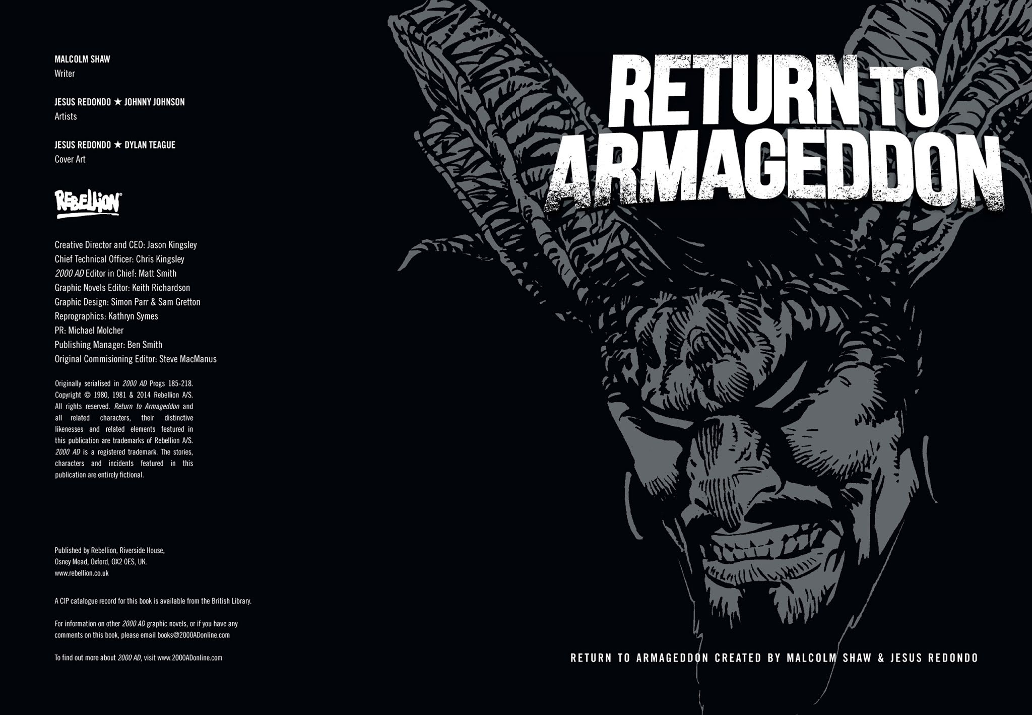 Read online Return to Armageddon comic -  Issue # TPB - 2