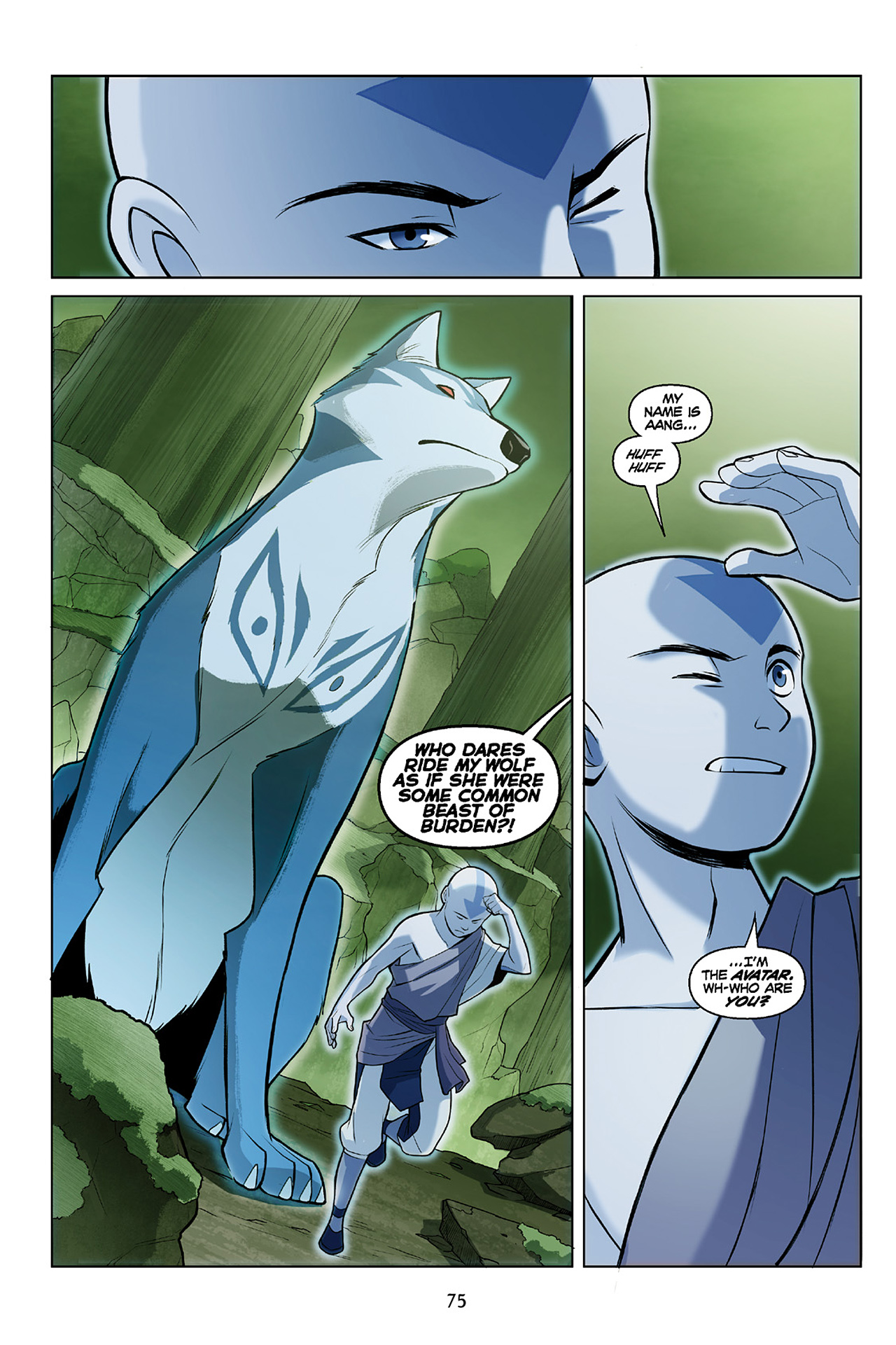 Read online Nickelodeon Avatar: The Last Airbender - The Search comic -  Issue # Part 2 - 76