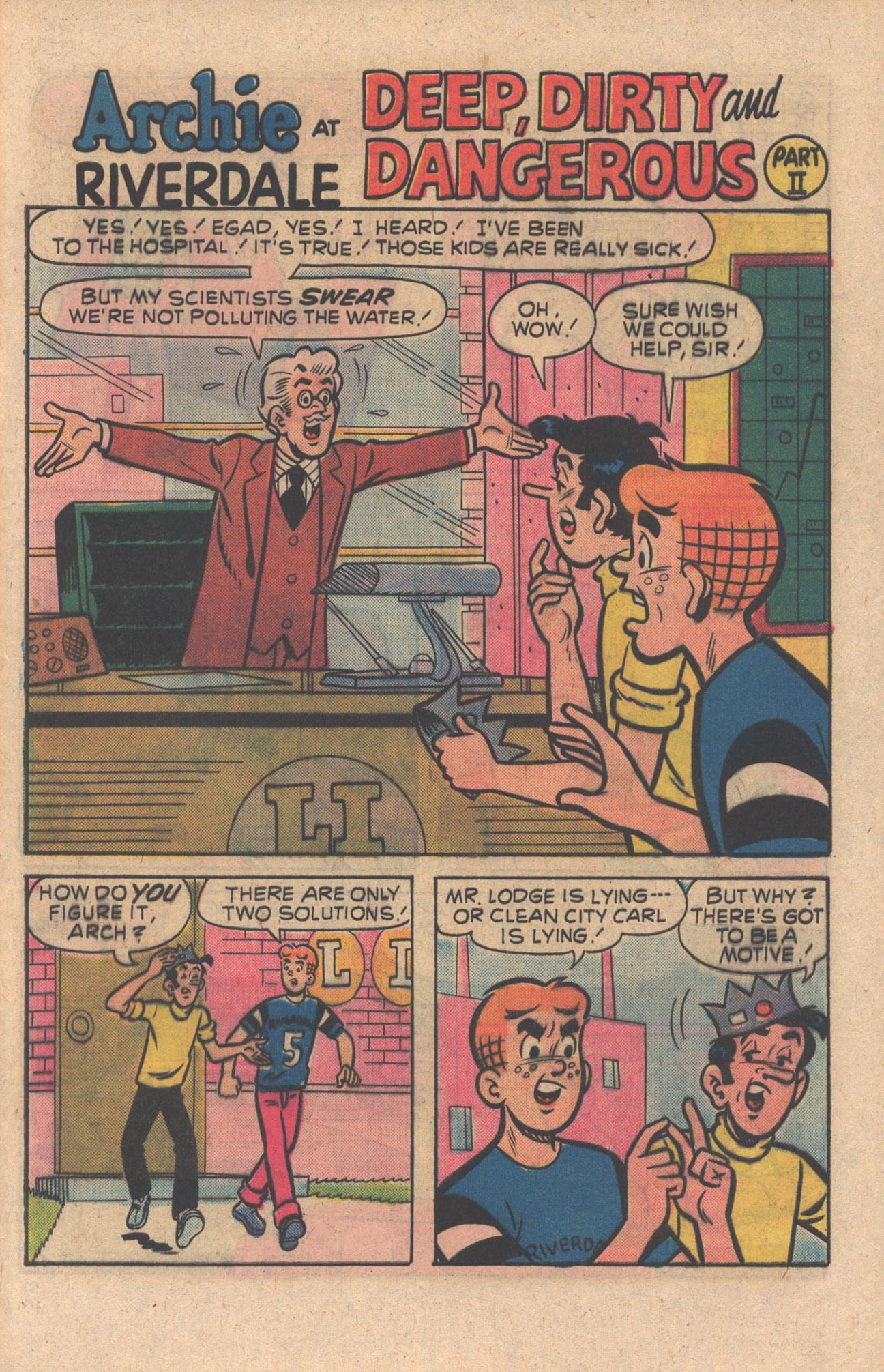 Read online Archie at Riverdale High (1972) comic -  Issue #41 - 29