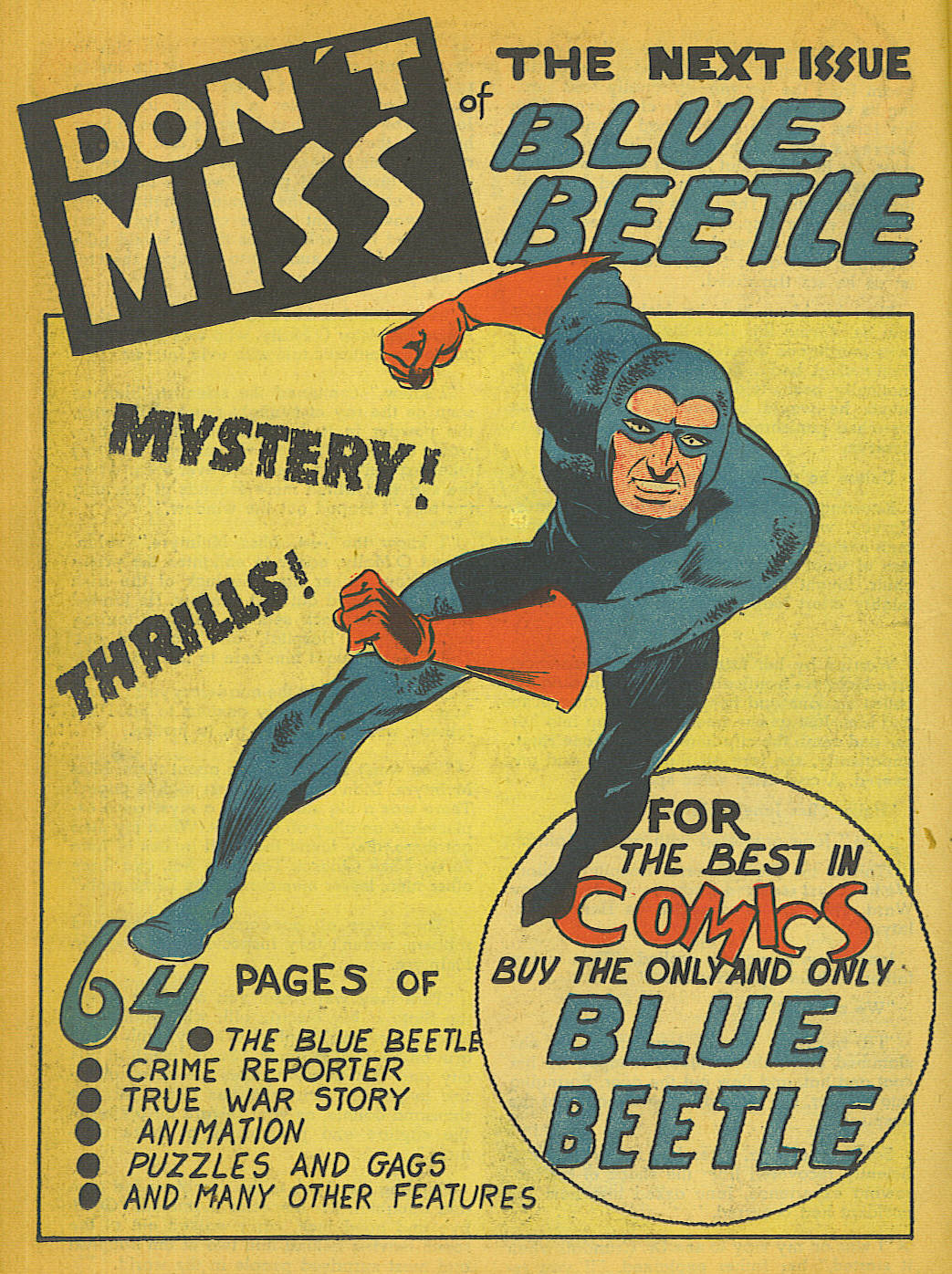 Read online The Blue Beetle comic -  Issue #21 - 23