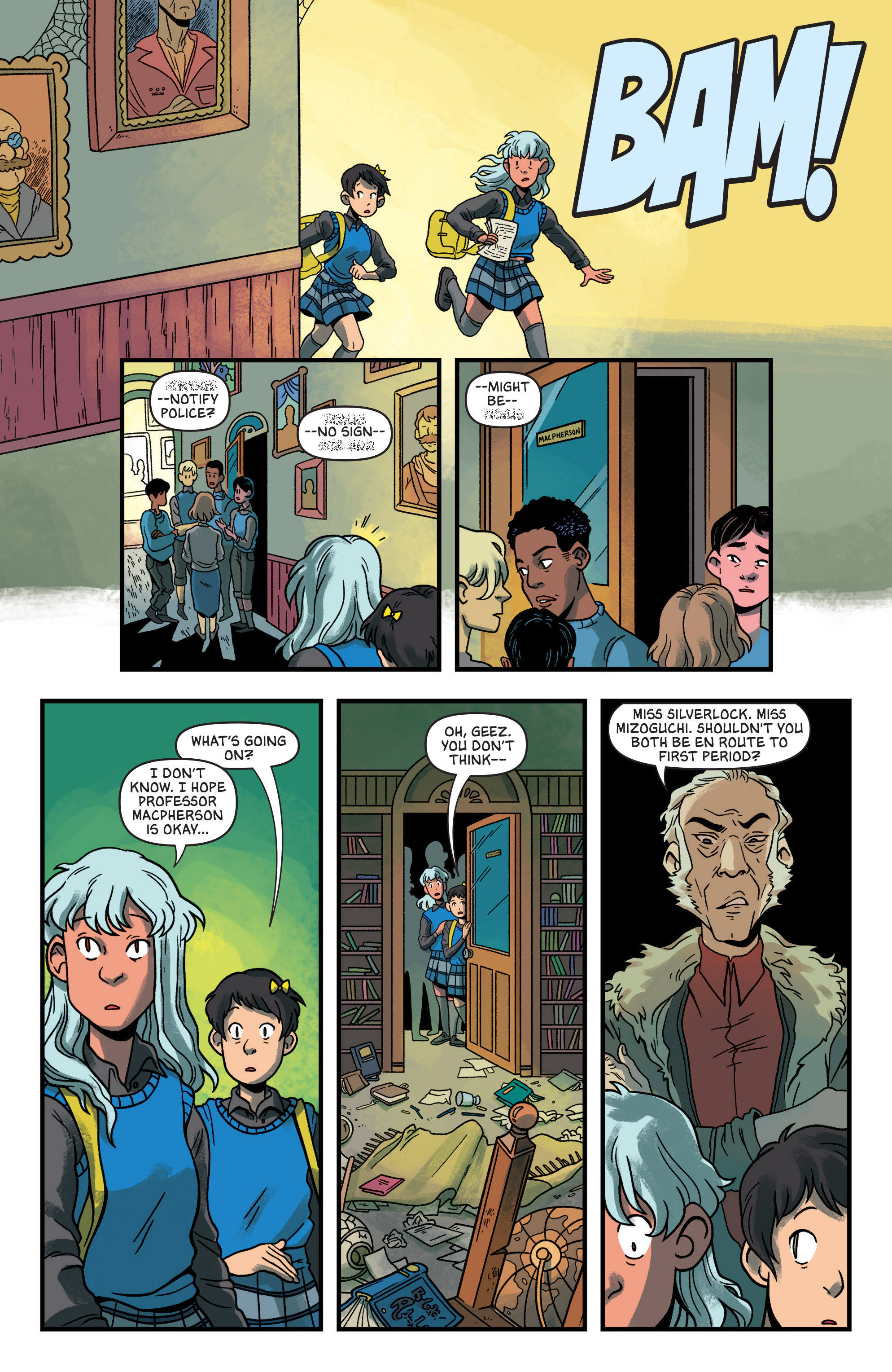 Lumberjanes Gotham Academy Issue 1 Read Lumberjanes Gotham Academy