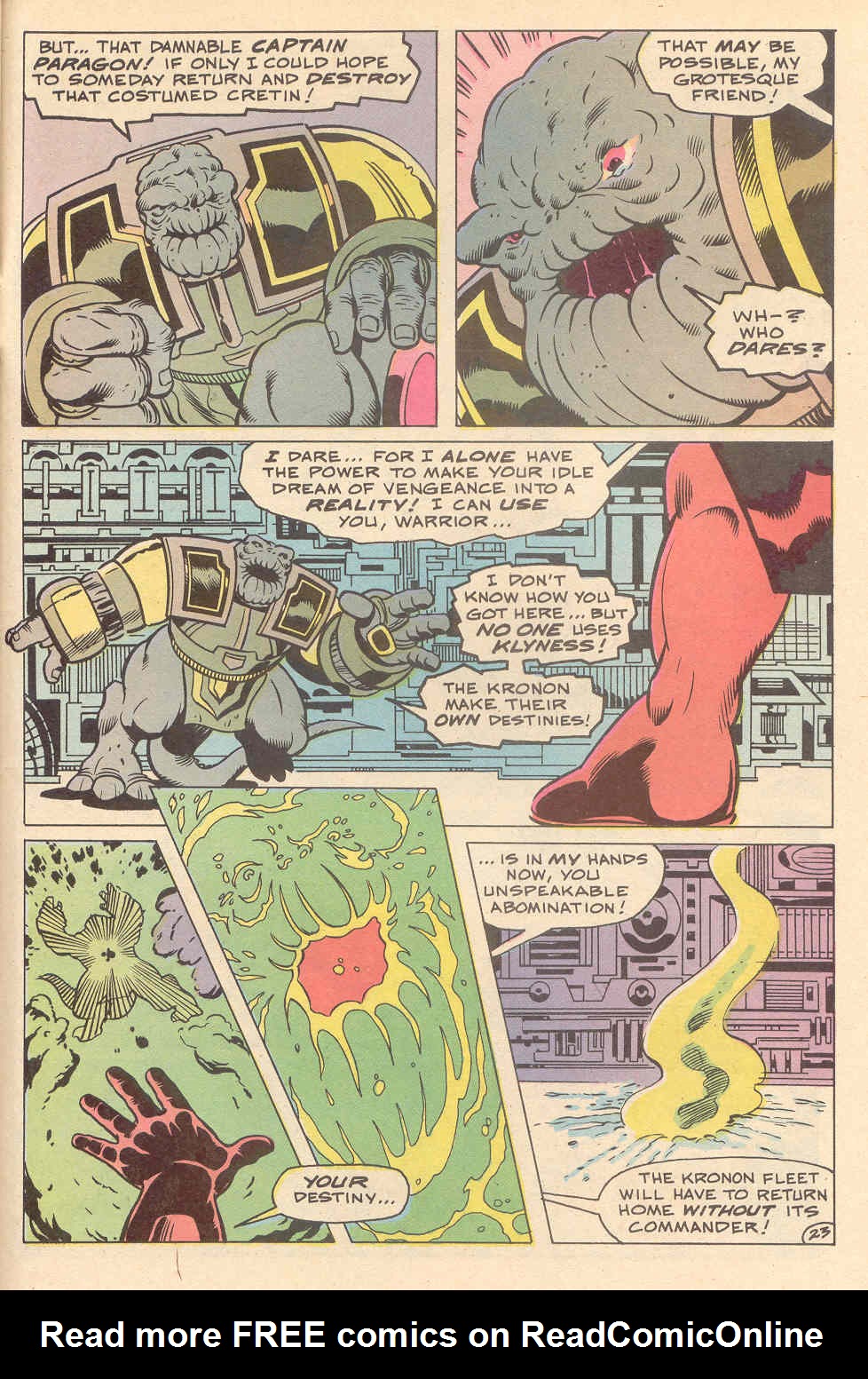 Read online Captain Paragon (1983) comic -  Issue #4 - 35