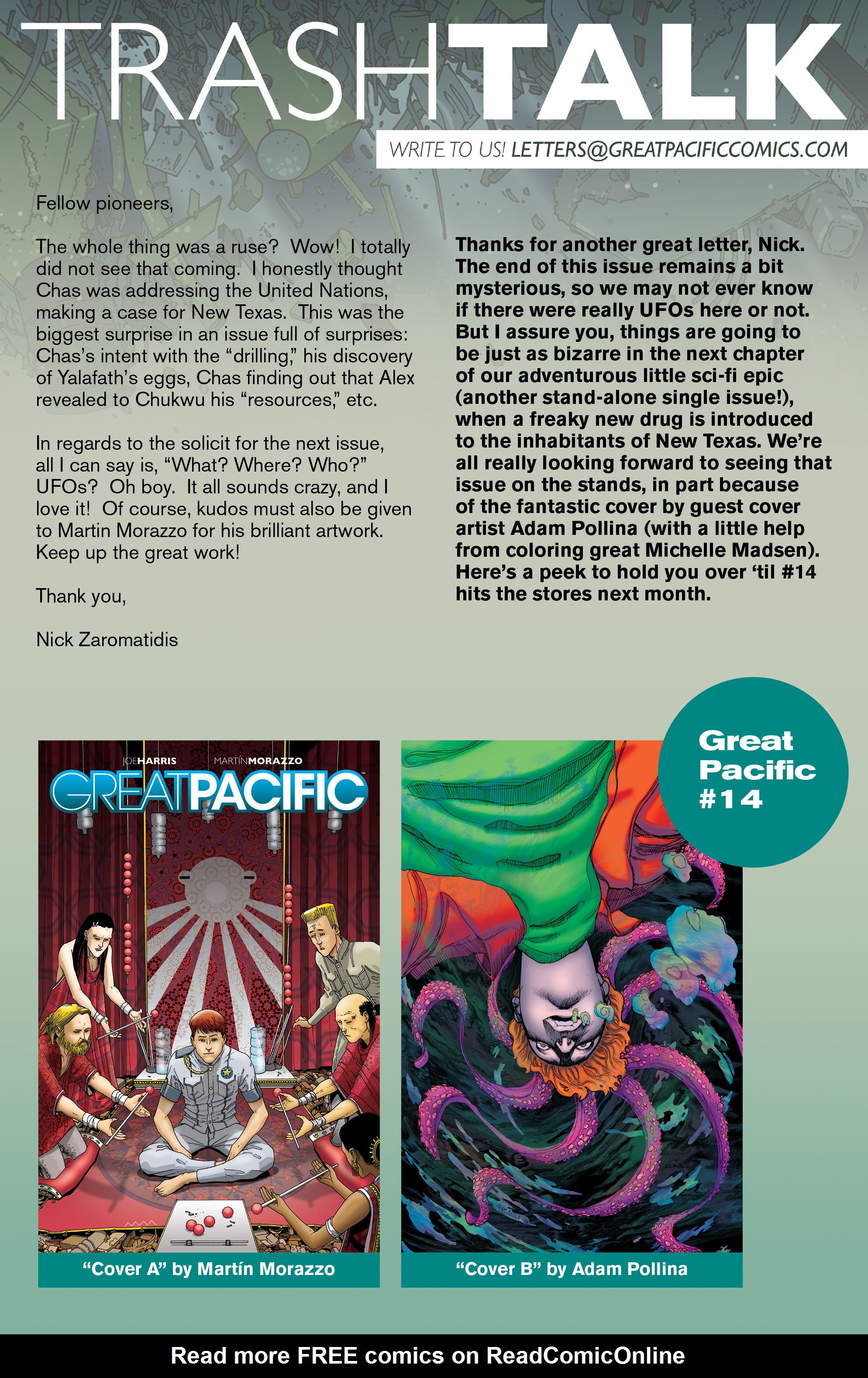 Read online Great Pacific comic -  Issue #13 - 24