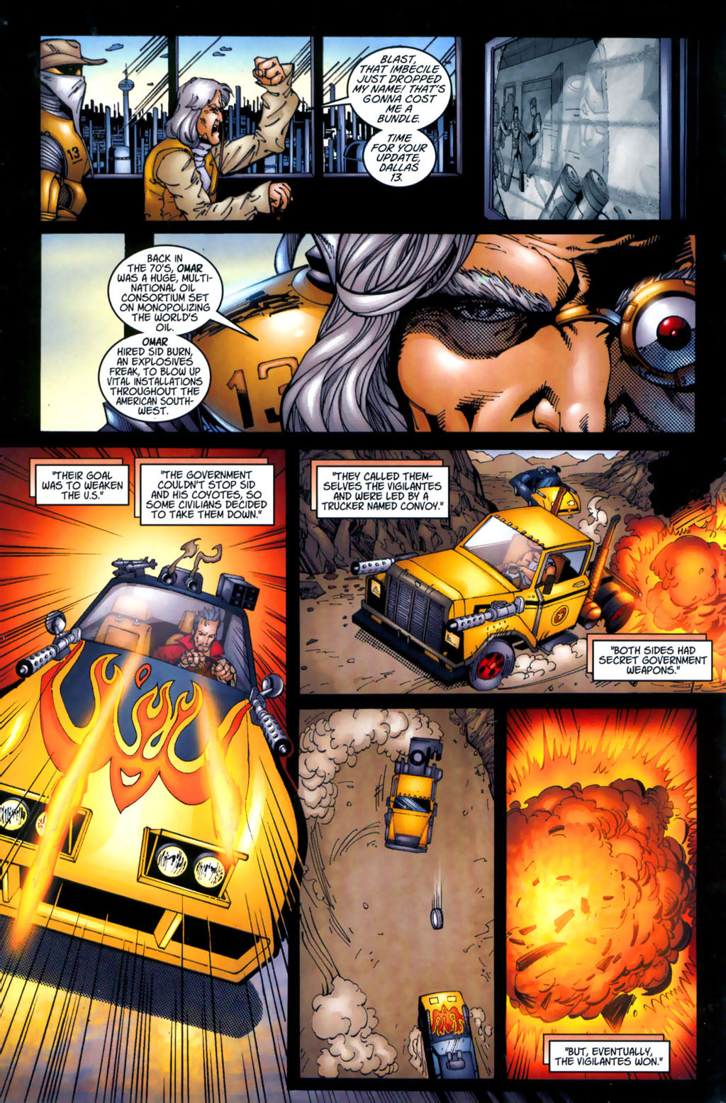 Read online Vigilante 8: 2nd Offense comic -  Issue # Full - 4