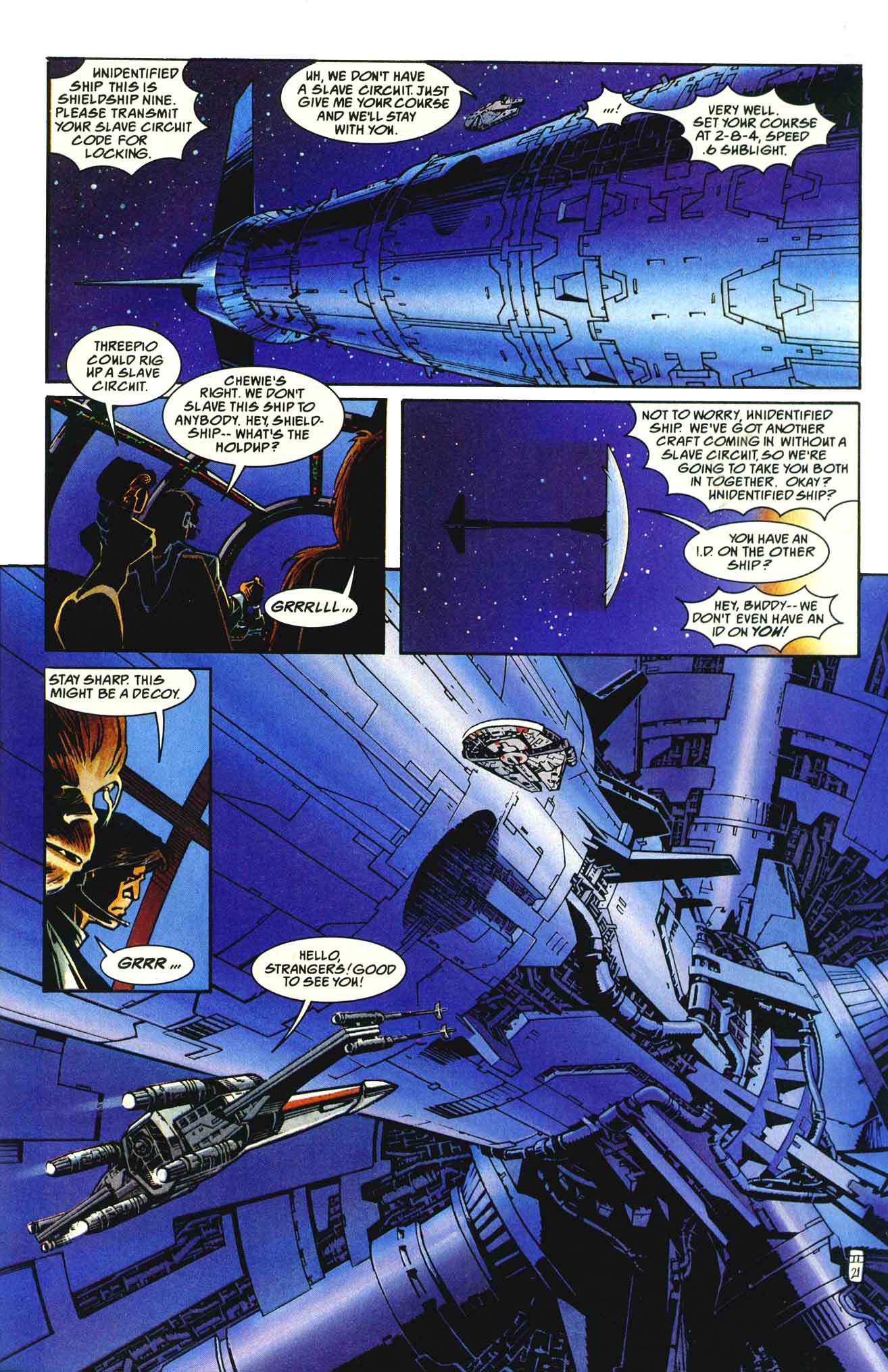 Read online Star Wars: Heir to the Empire comic -  Issue #2 - 23
