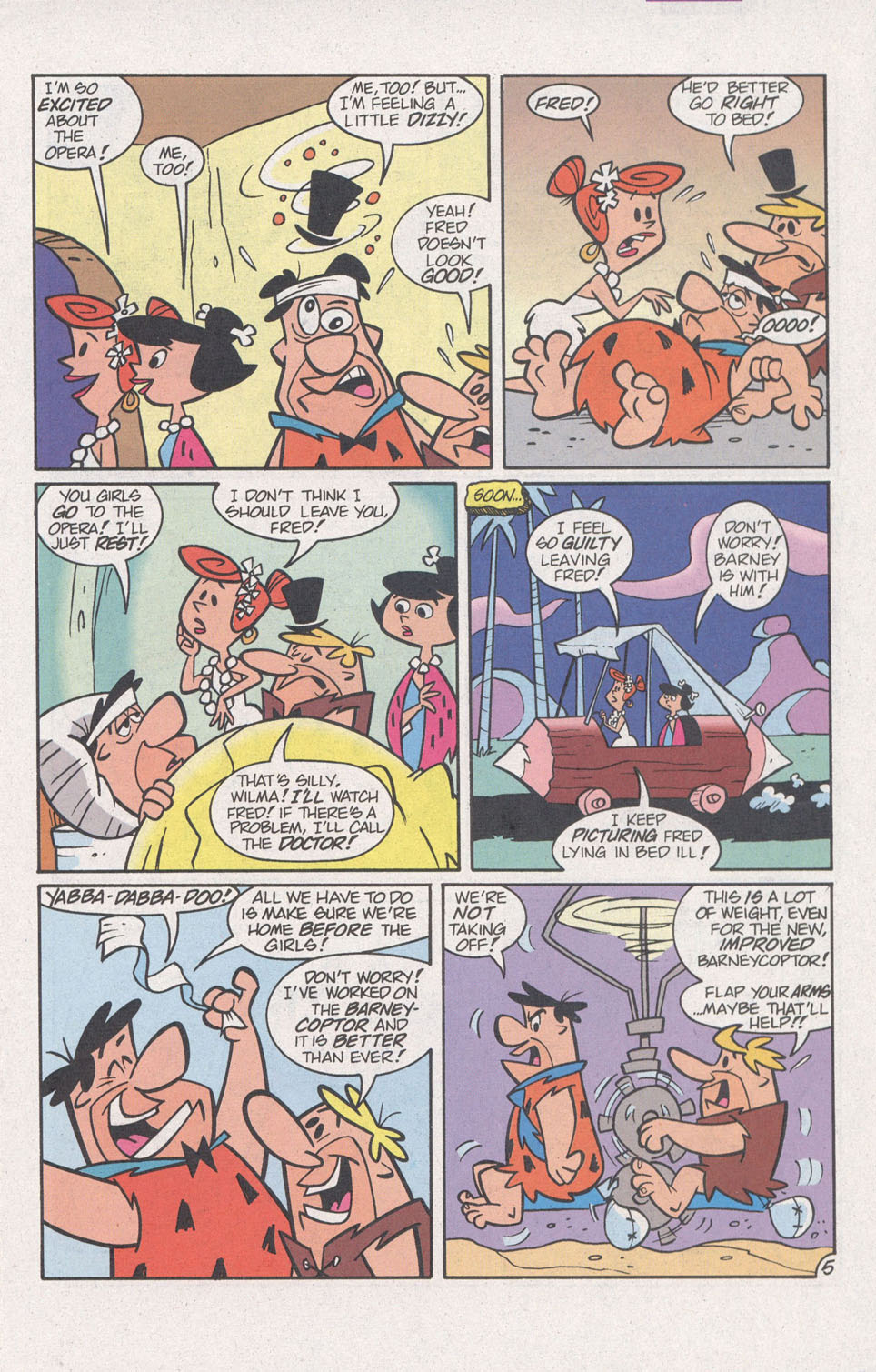 Read online The Flintstones (1995) comic -  Issue #7 - 7