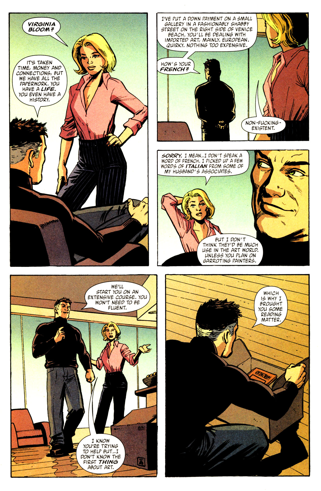 Read online Human Target (2003) comic -  Issue #17 - 12
