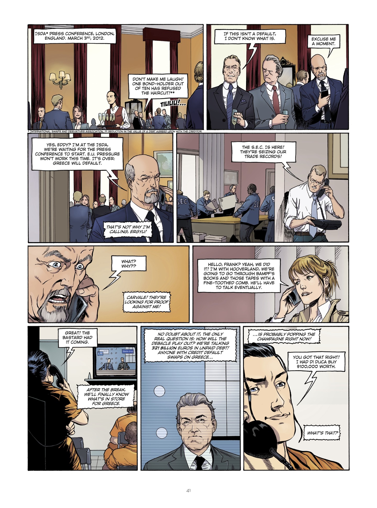 Read online Hedge Fund comic -  Issue #3 - 42