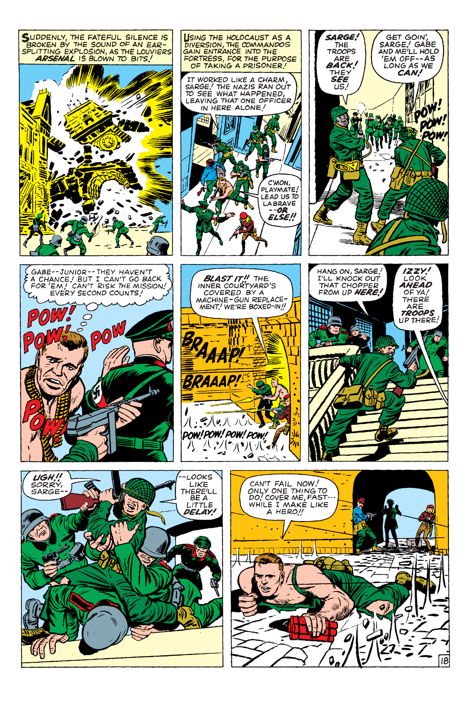 Read online Sgt. Fury Epic Collection: The Howling Commandos comic -  Issue # TPB 1 (Part 1) - 24