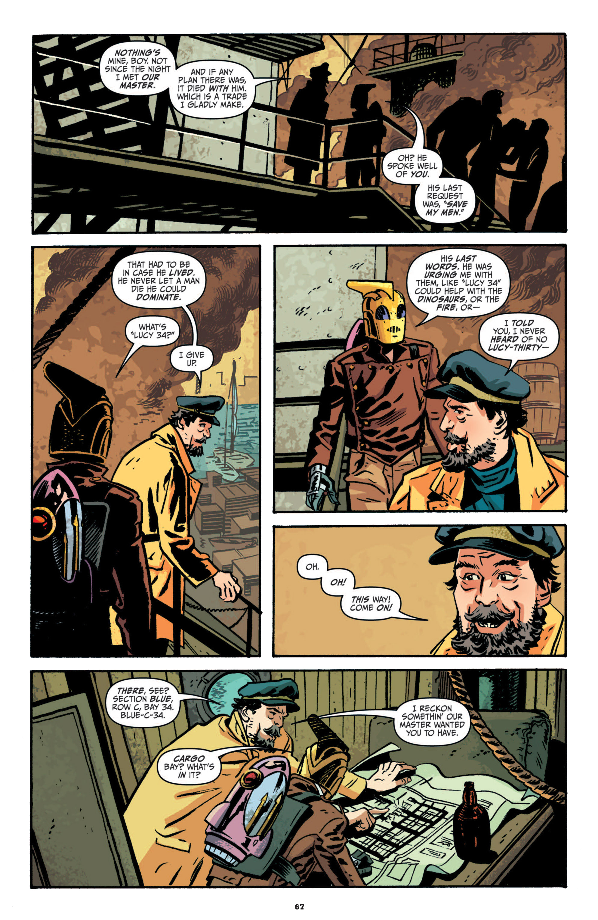 Read online The Rocketeer: Cargo of Doom comic -  Issue # TPB - 64