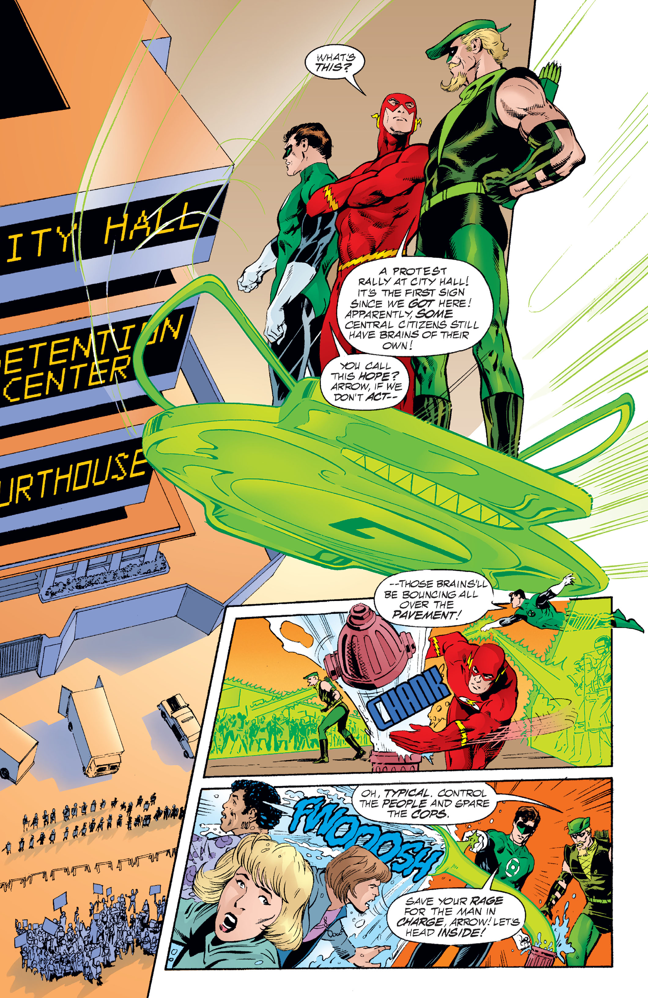 Read online Flash & Green Lantern: The Brave and the Bold comic -  Issue # _Deluxe Edition - 93